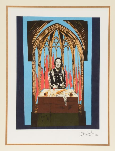 Giclée after Salvador Dalì "Dali's Inferno - Tarot the Magician"