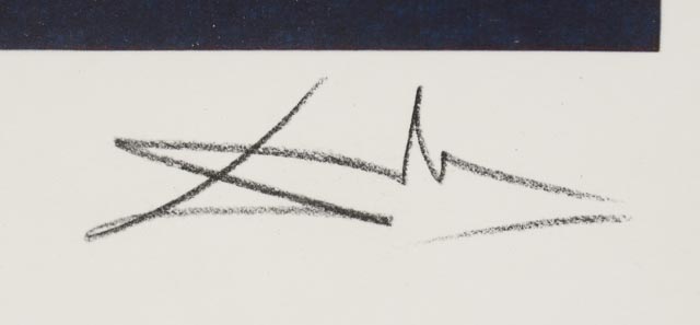 Giclée after Salvador Dalì "Dali's Inferno - Tarot the Magician"