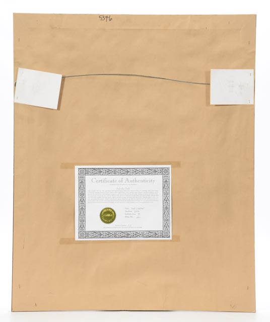 Giclée after Salvador Dalì "Dali's Inferno - Tarot the Magician"