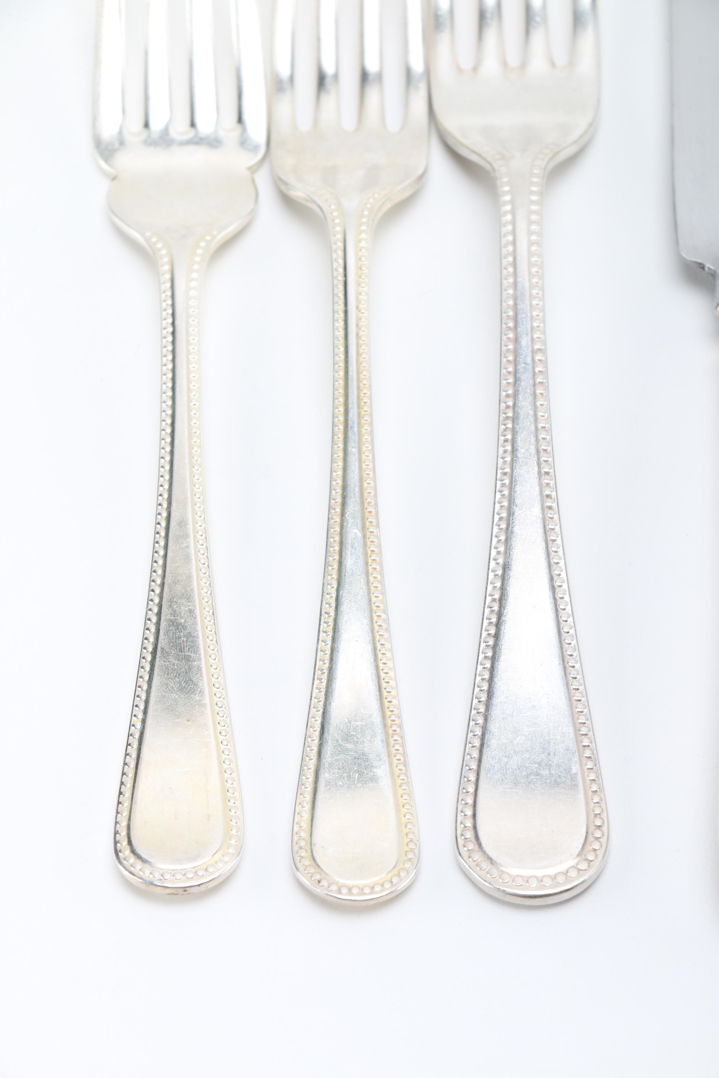 Silver Plate Sheffield Flatware