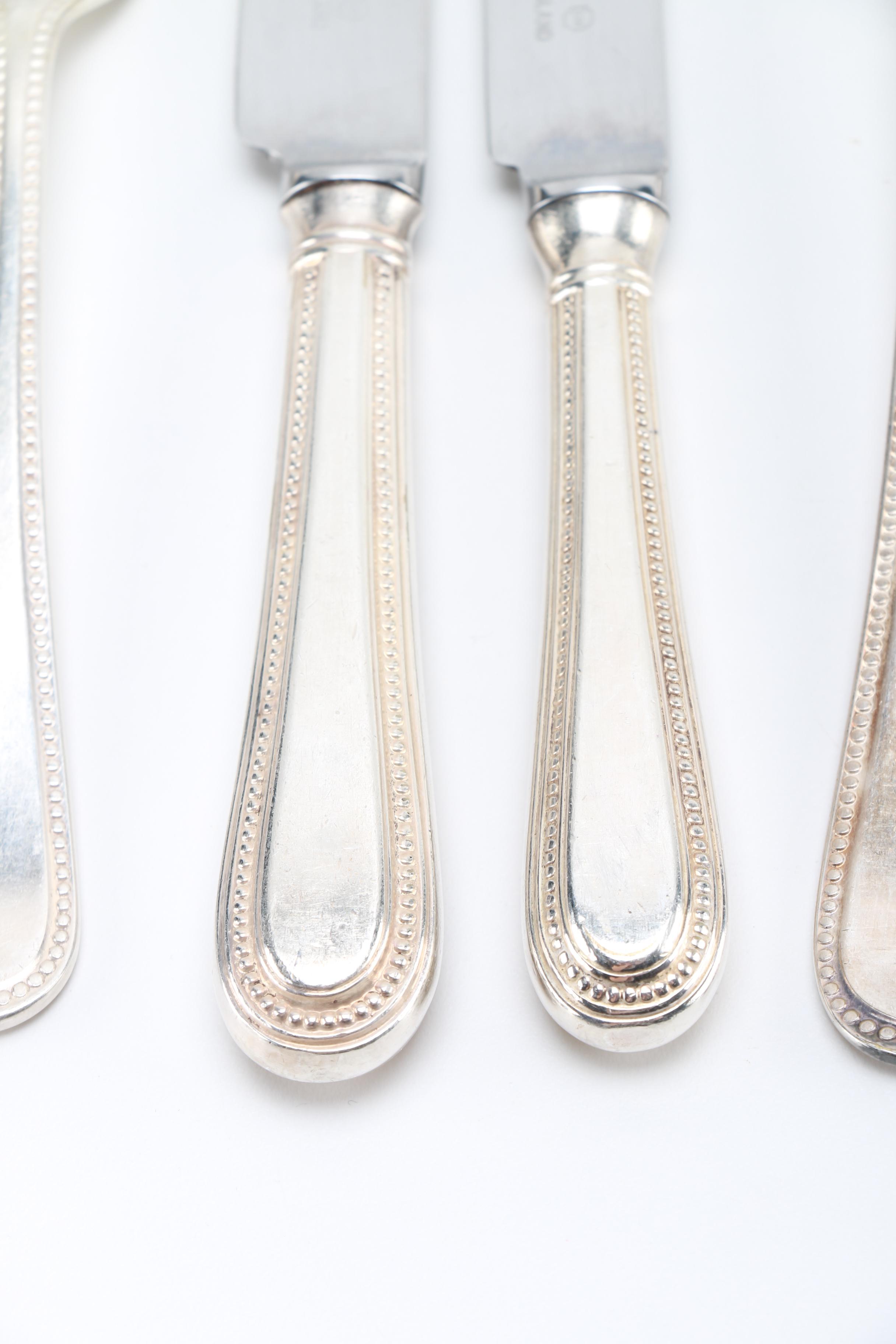 Silver Plate Sheffield Flatware