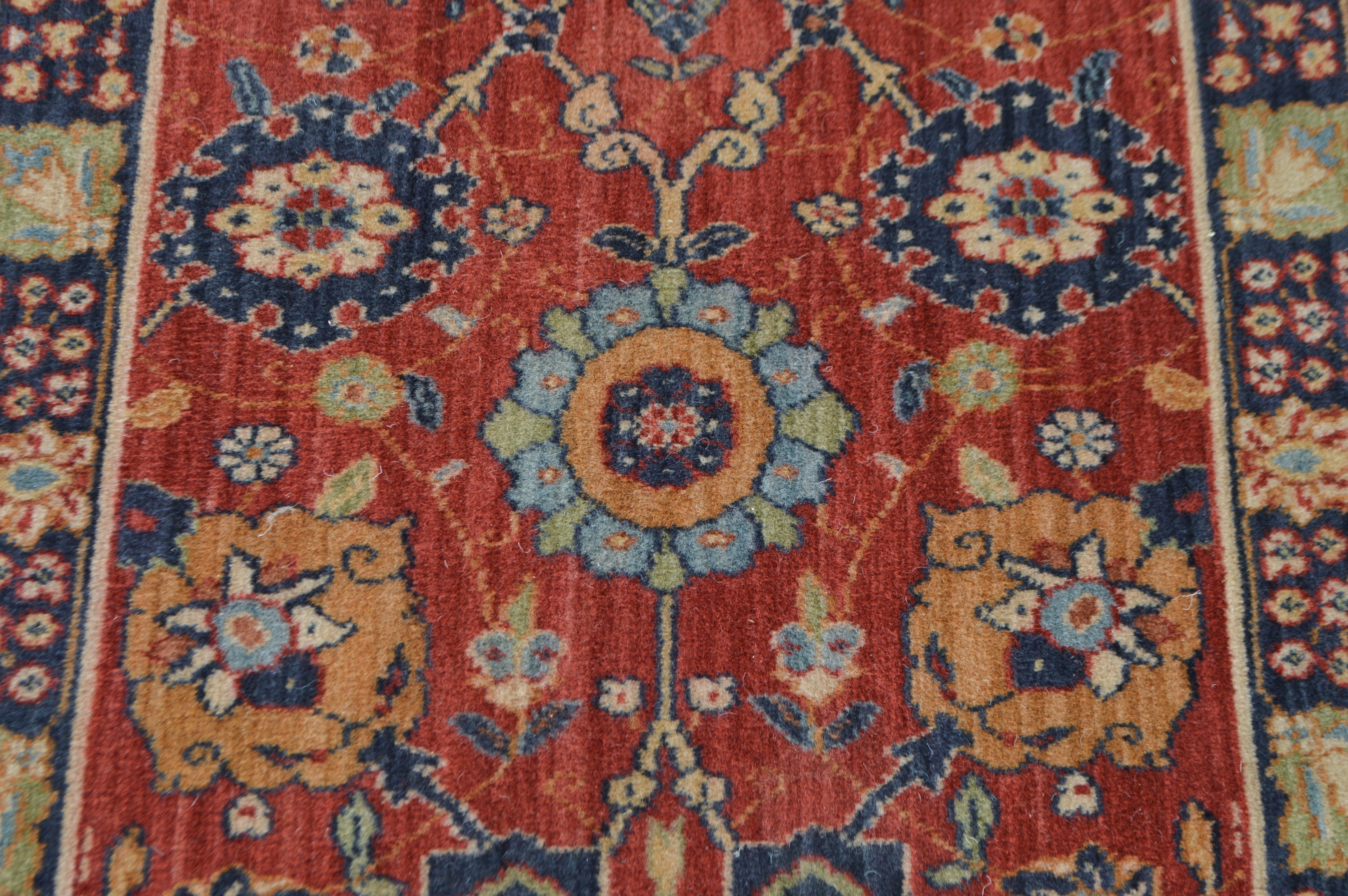 Karastan "English Manor-Cambridge" Machine Made Wool Runner Rug
