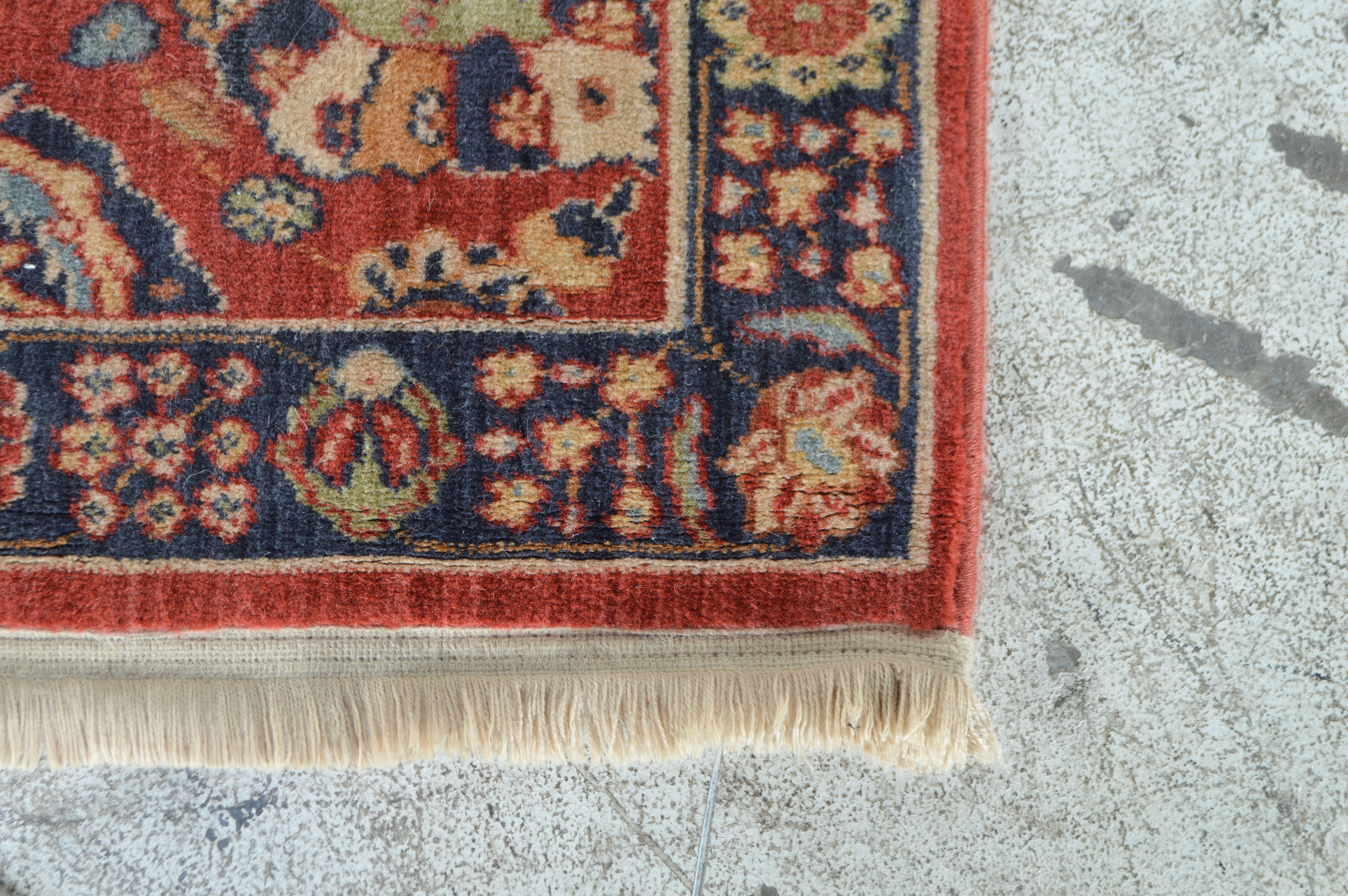 Karastan "English Manor-Cambridge" Machine Made Wool Runner Rug