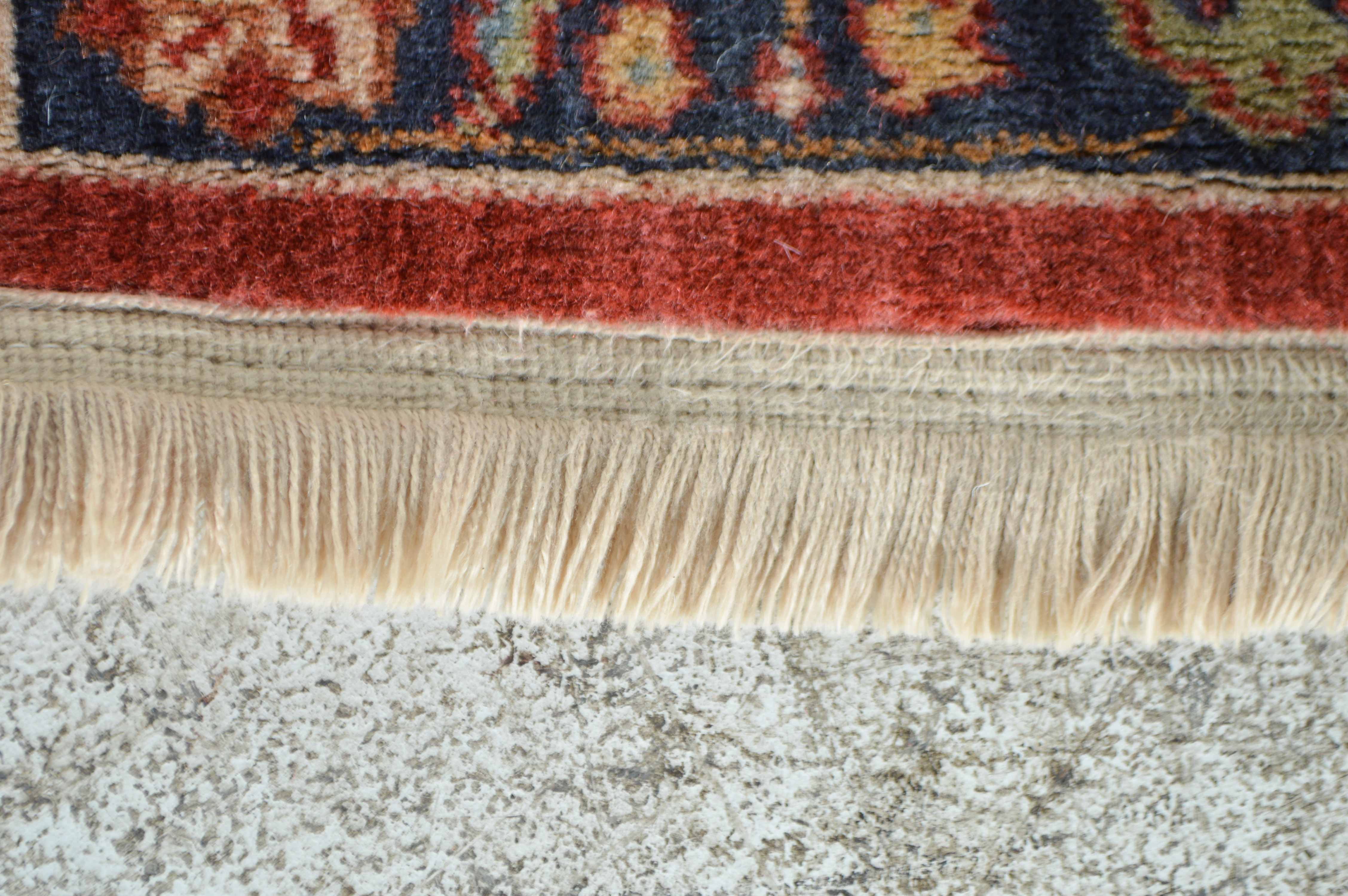 Karastan "English Manor-Cambridge" Machine Made Wool Runner Rug