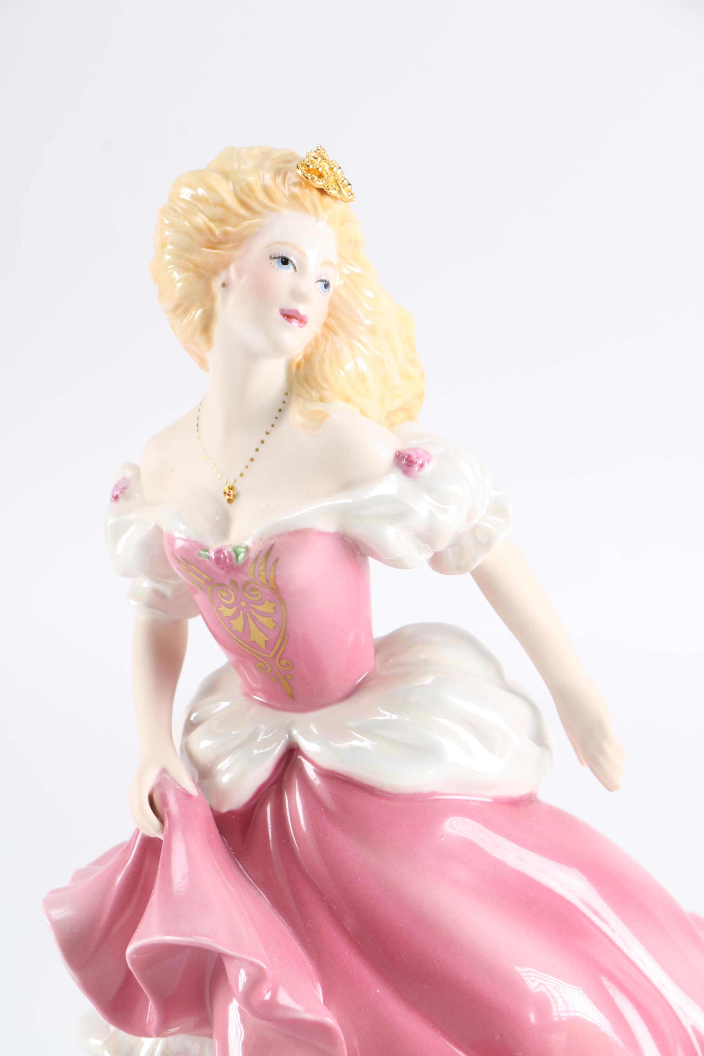 Franklin Mint Cinderella Porcelain Figurine