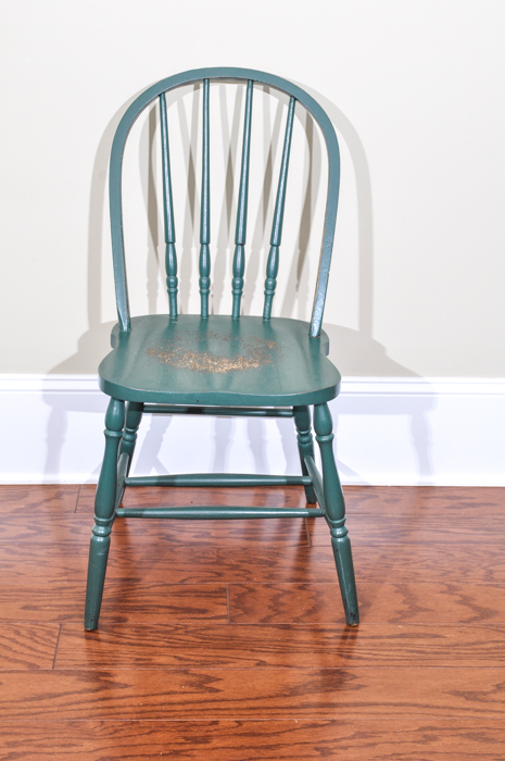 Pair of Vintage Painted Side Chairs