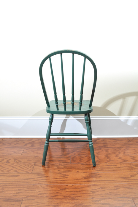 Pair of Vintage Painted Side Chairs