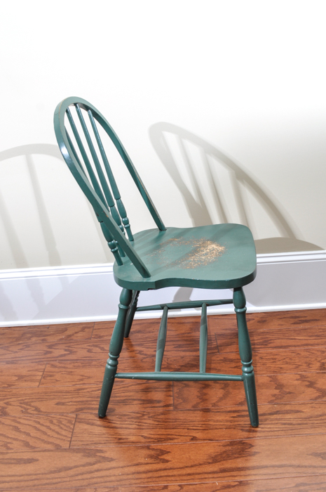 Pair of Vintage Painted Side Chairs