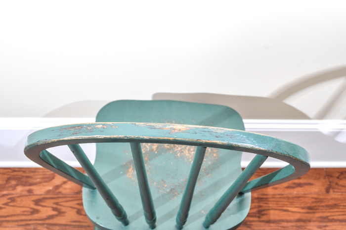 Pair of Vintage Painted Side Chairs