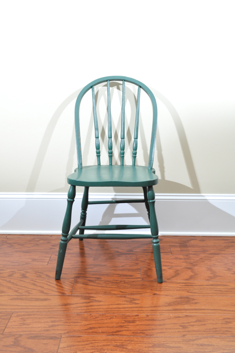 Pair of Vintage Painted Side Chairs