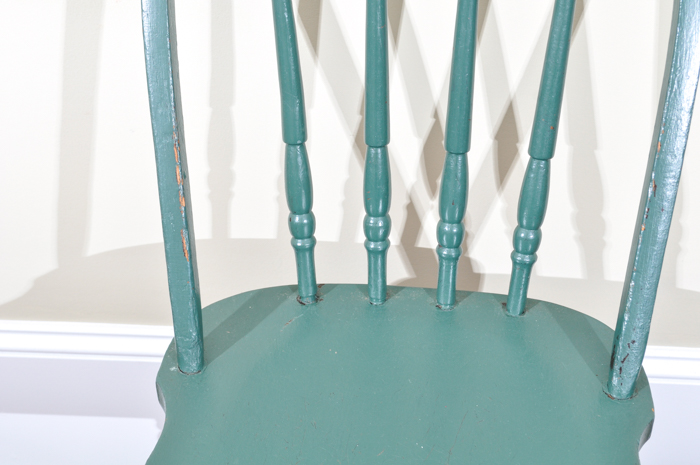 Pair of Vintage Painted Side Chairs