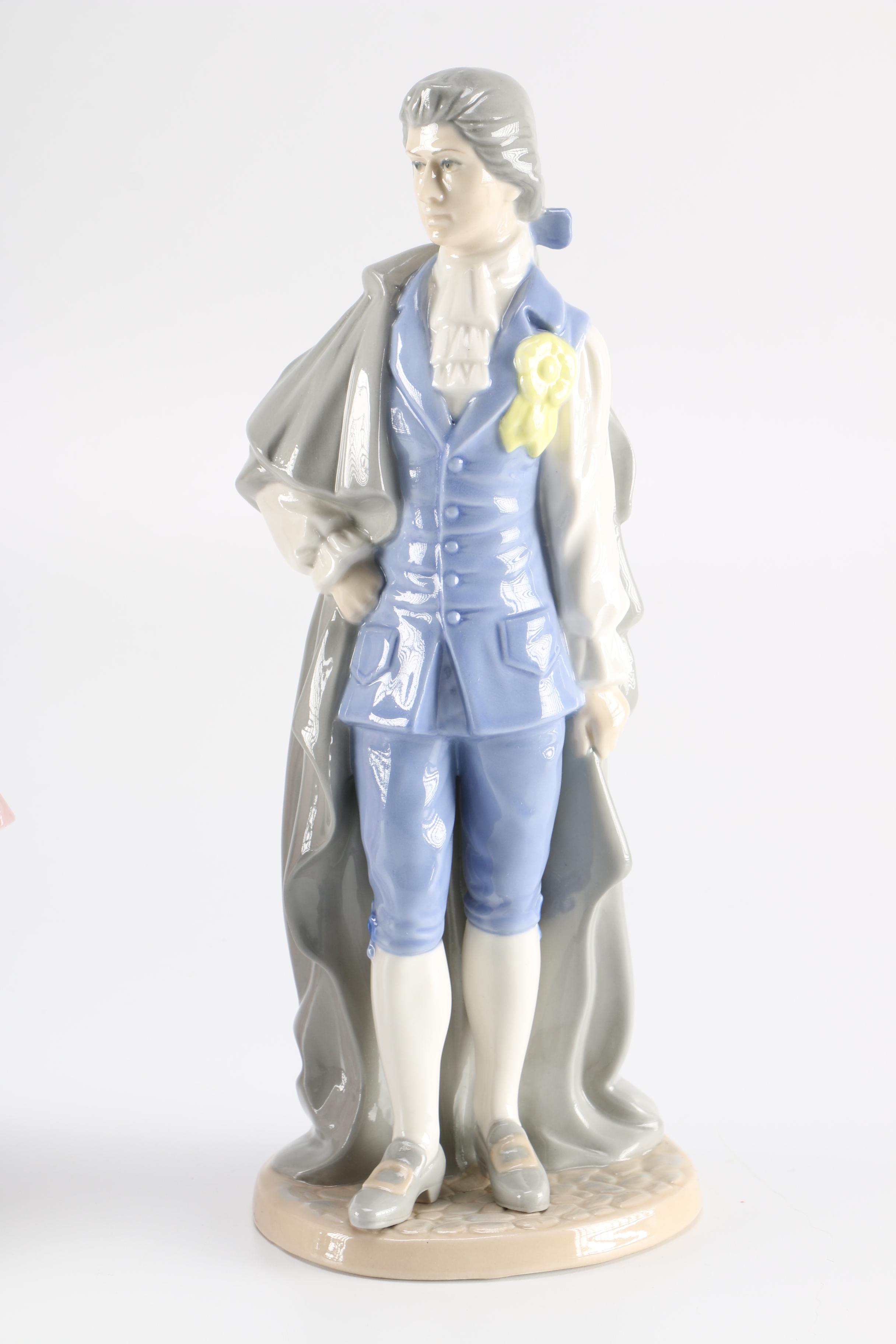 Hamilton Collection "Celebration of Opera" Figurines With Carmen and Figaro