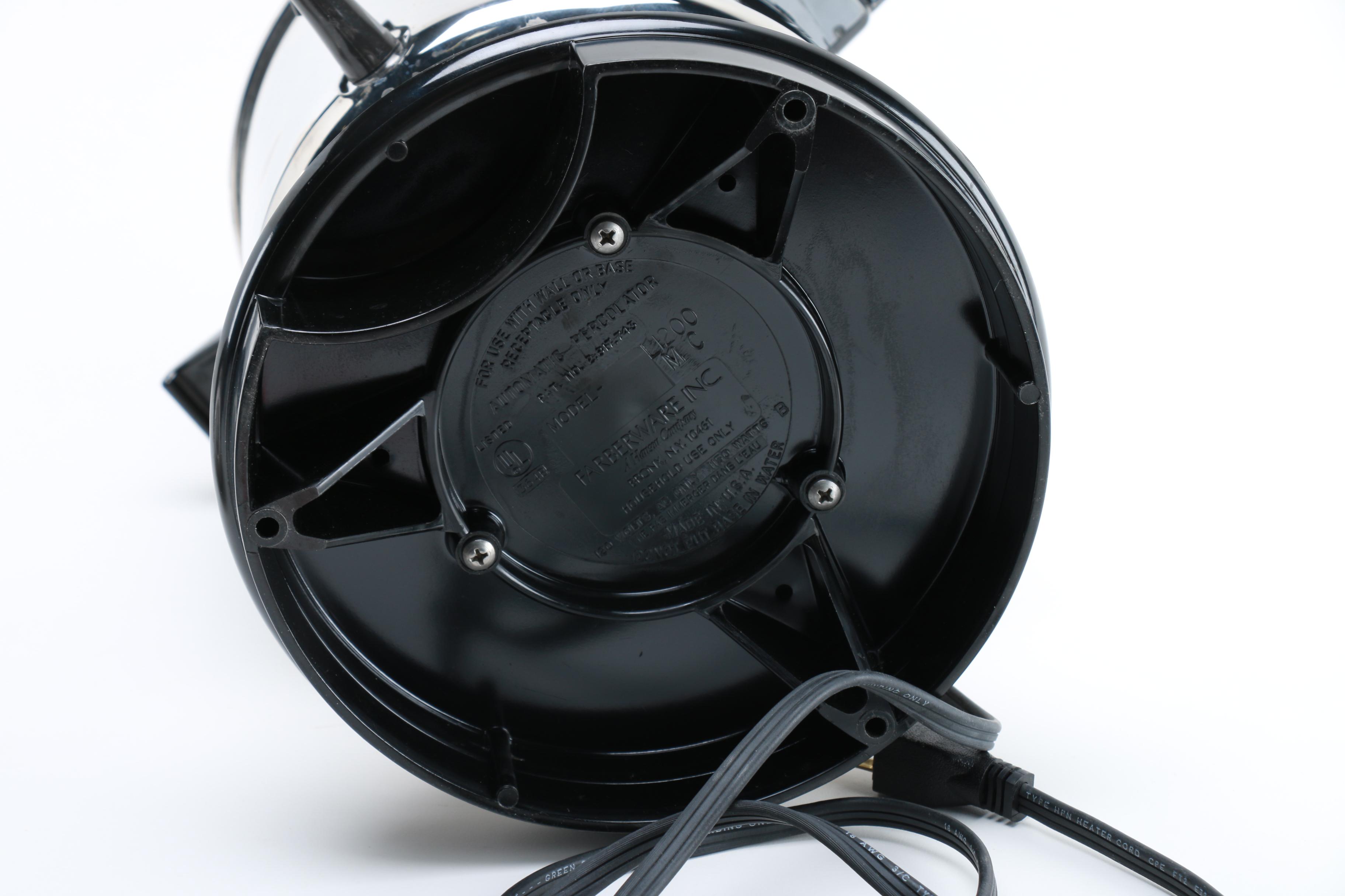 Electric Faberware Beverage Dispenser