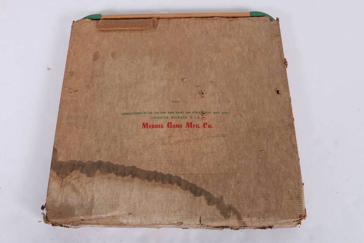 Vintage Merdel "100 Play" Game Board EBTH