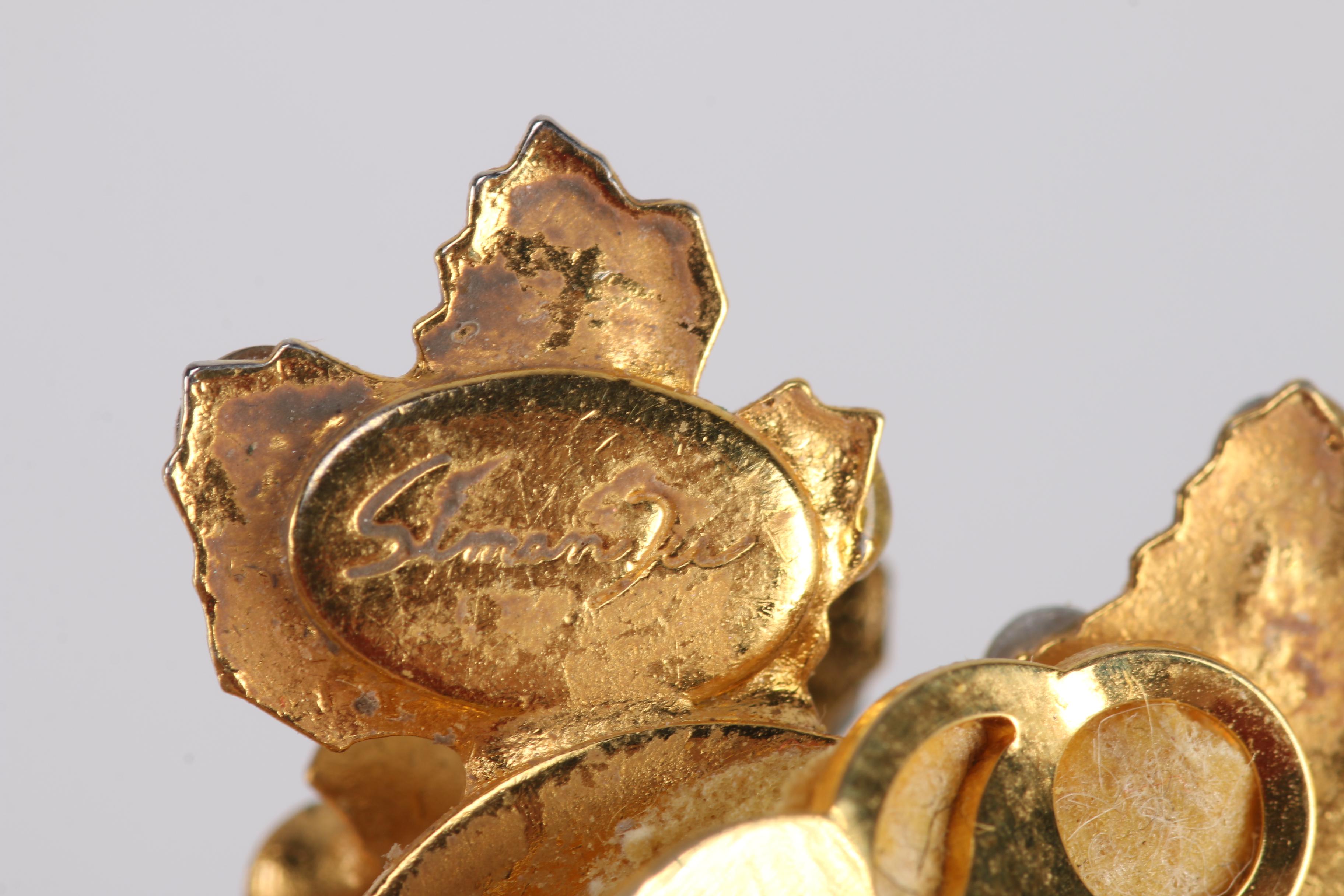 Siman Tu And DeMario Costume Earrings