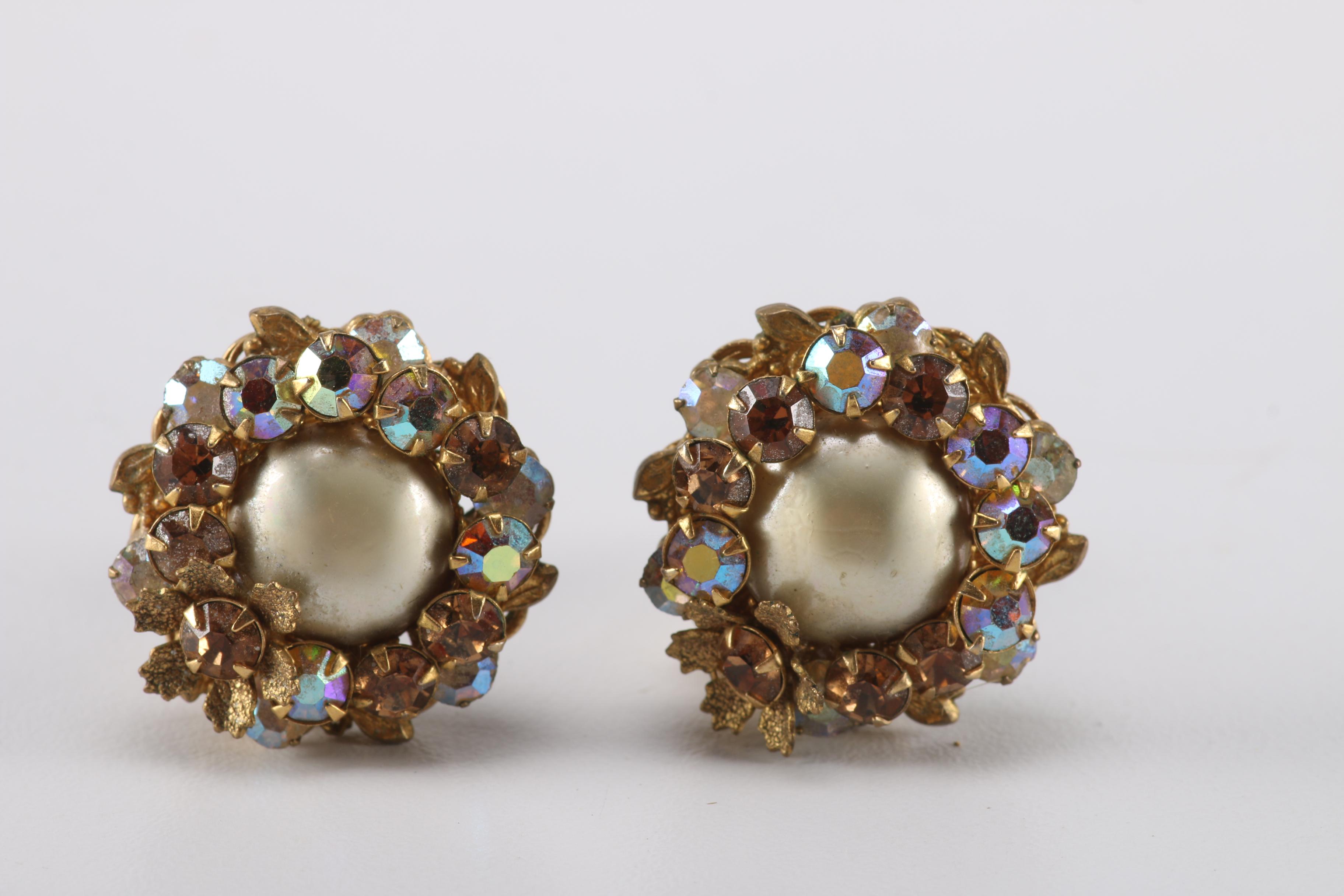 Siman Tu And DeMario Costume Earrings