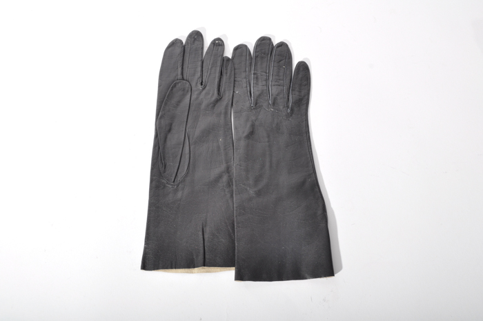 Vintage Women's Hats and Leather Gloves