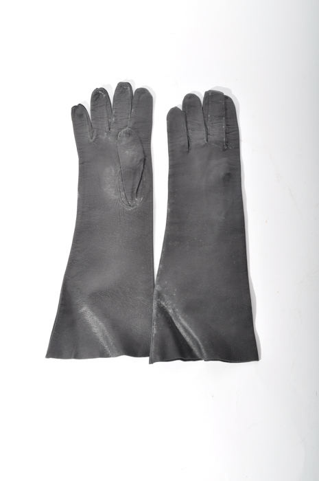 Vintage Women's Hats and Leather Gloves