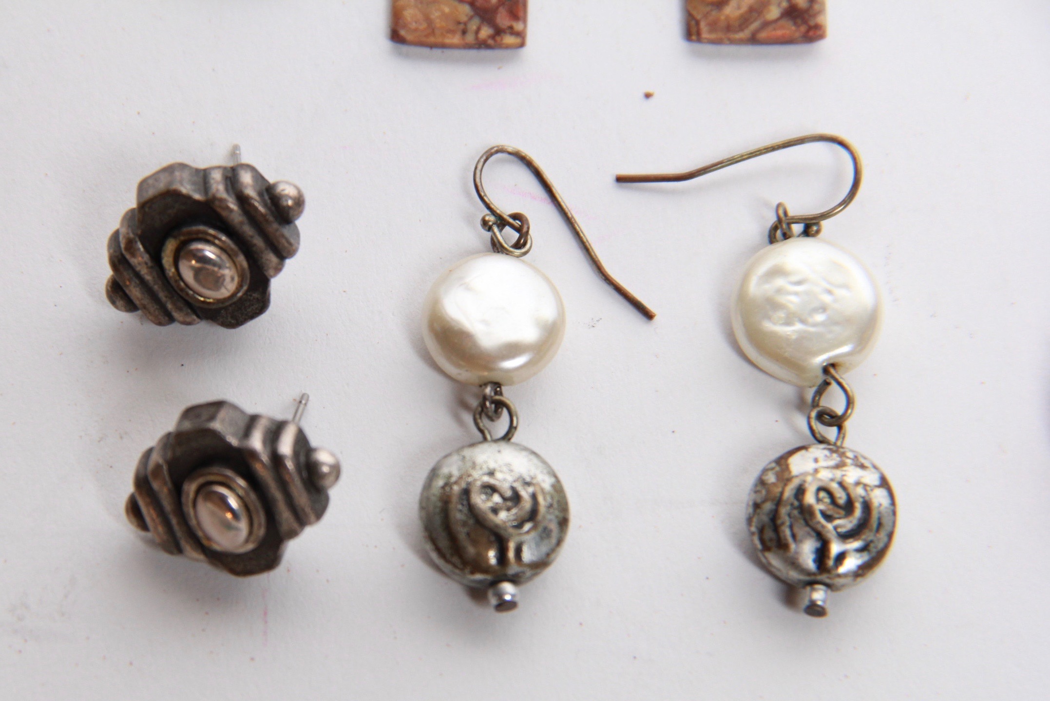 Earth Tone Fashion Jewelry Including Vintage Napier and Monet