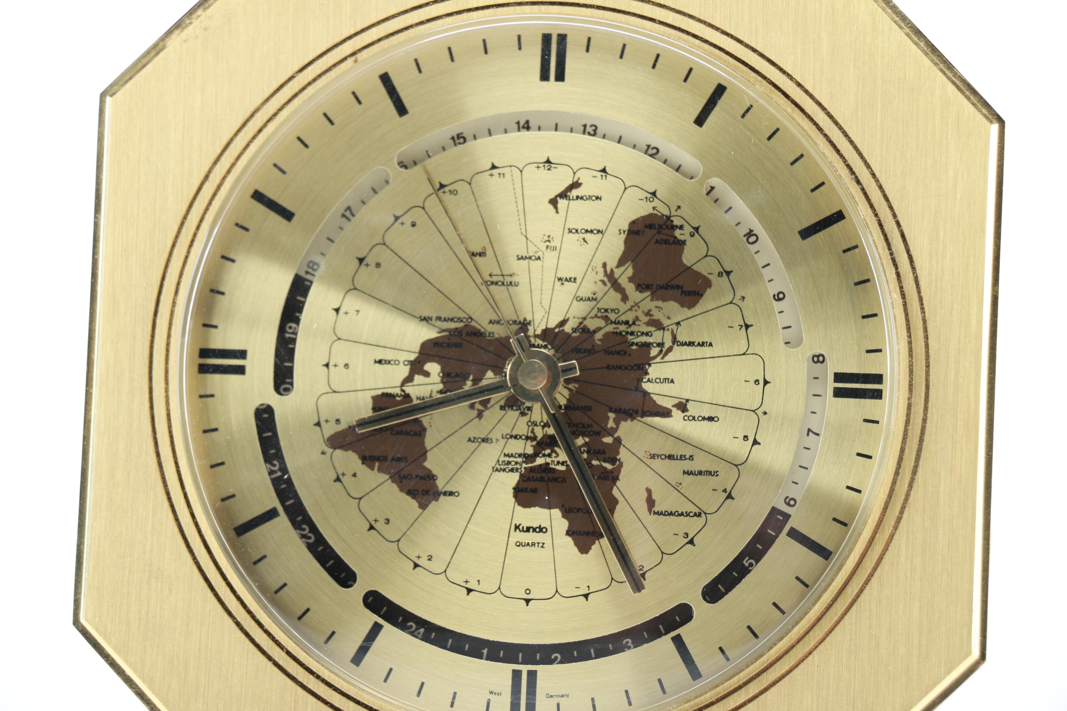 Kundo World Time Clock