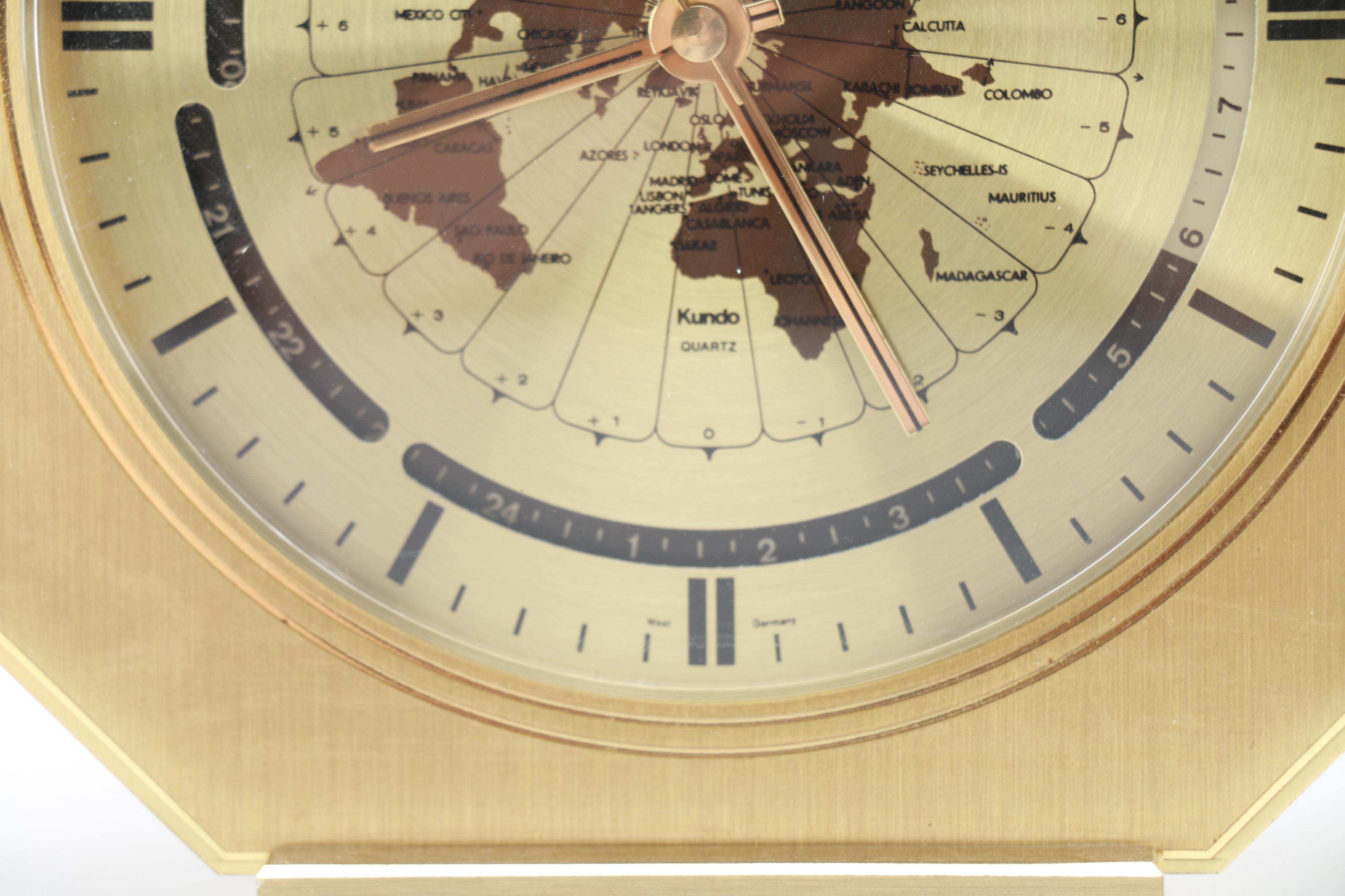 Kundo World Time Clock