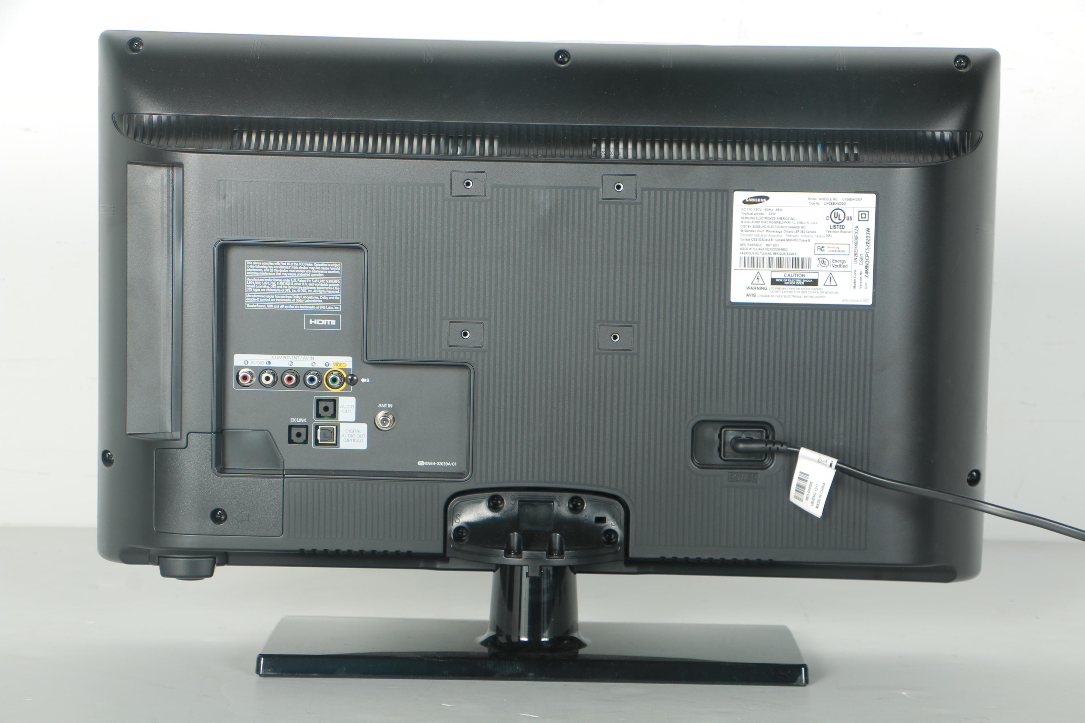 Samsung and Toshiba Flat Screen Televisions