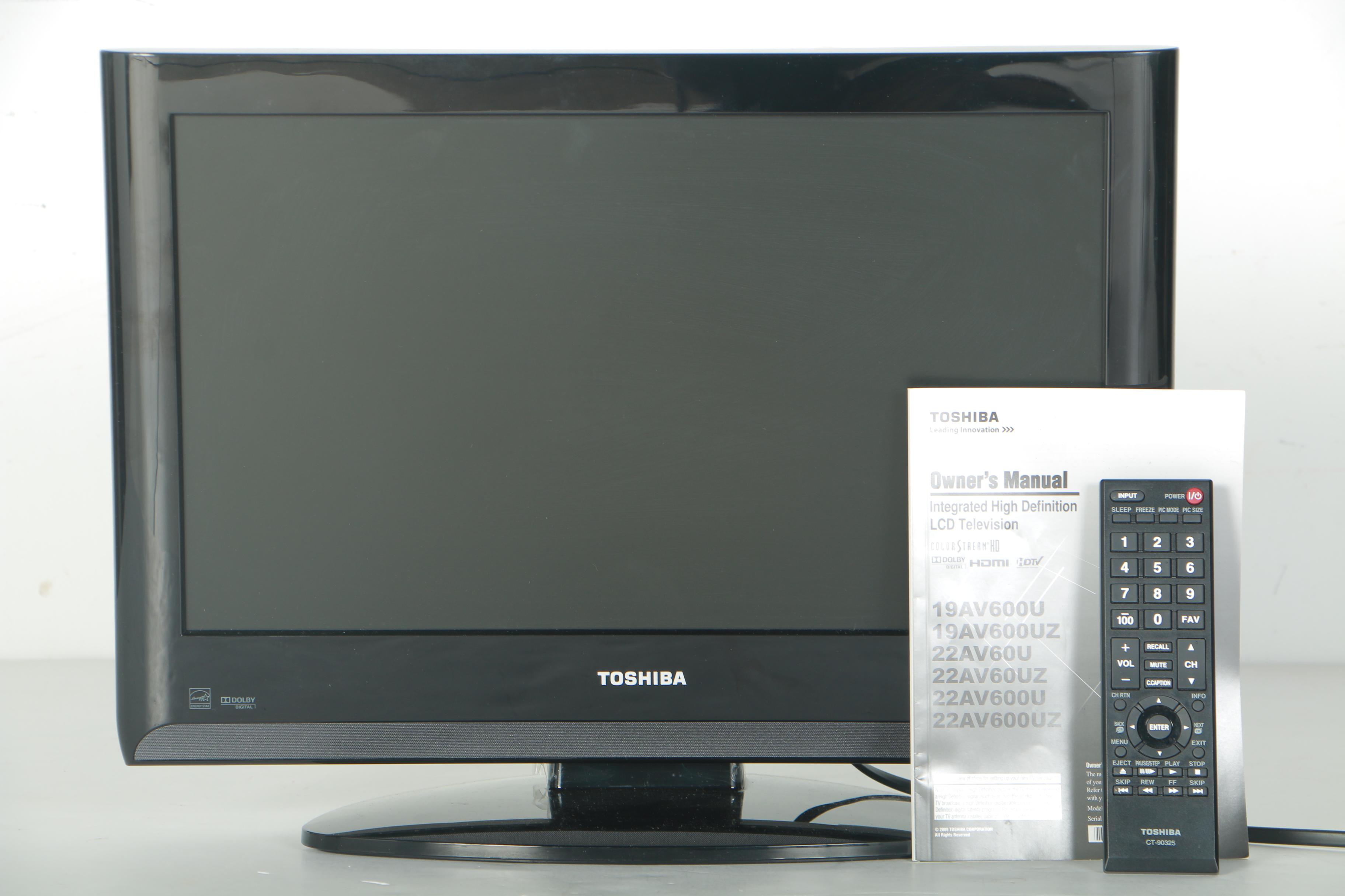 Samsung and Toshiba Flat Screen Televisions