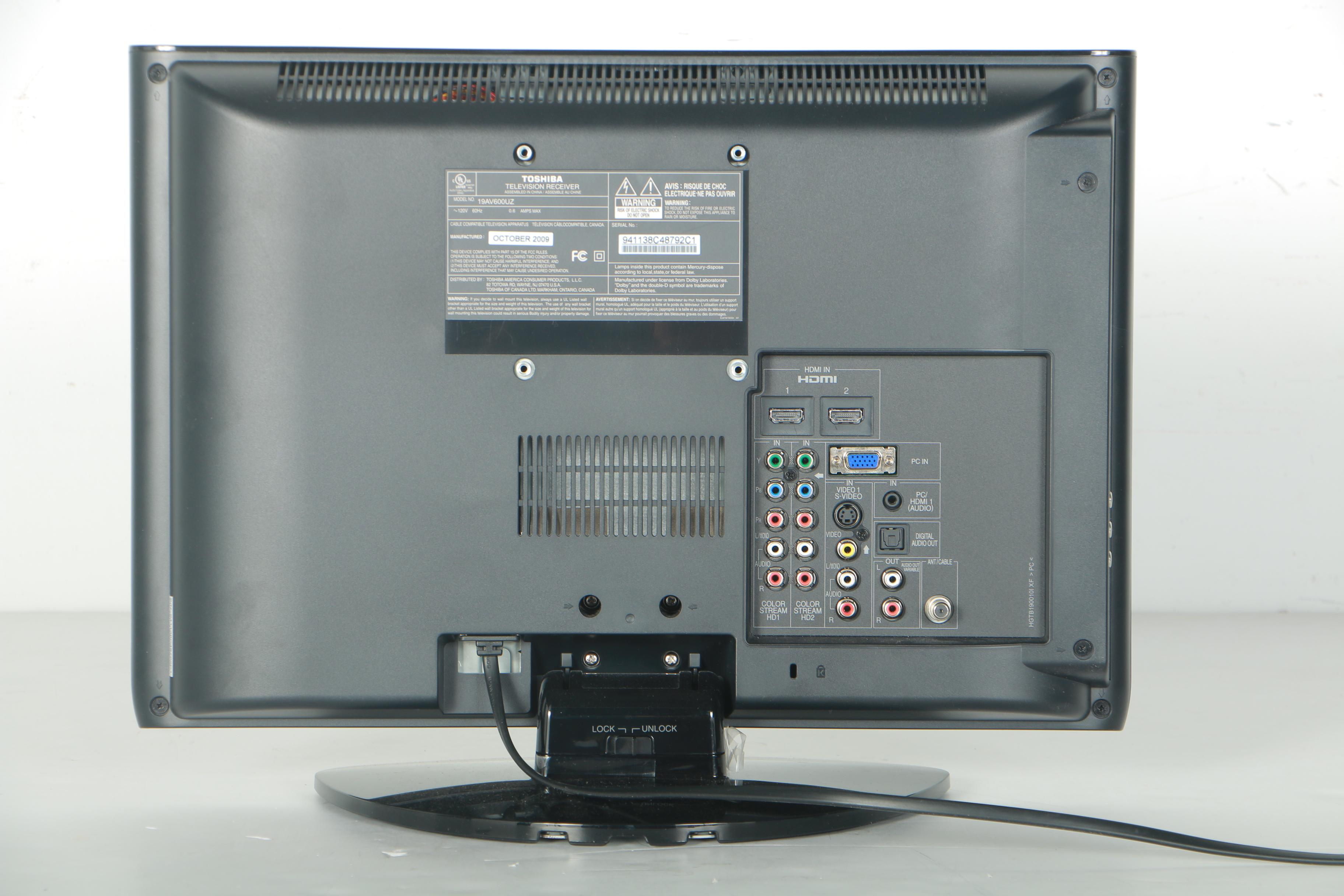 Samsung and Toshiba Flat Screen Televisions