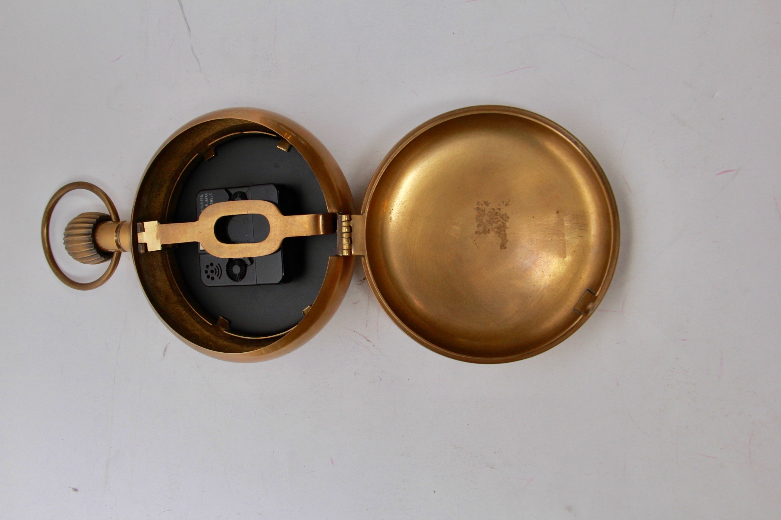 Vintage Thomas & Ross Pocket Watch Clock