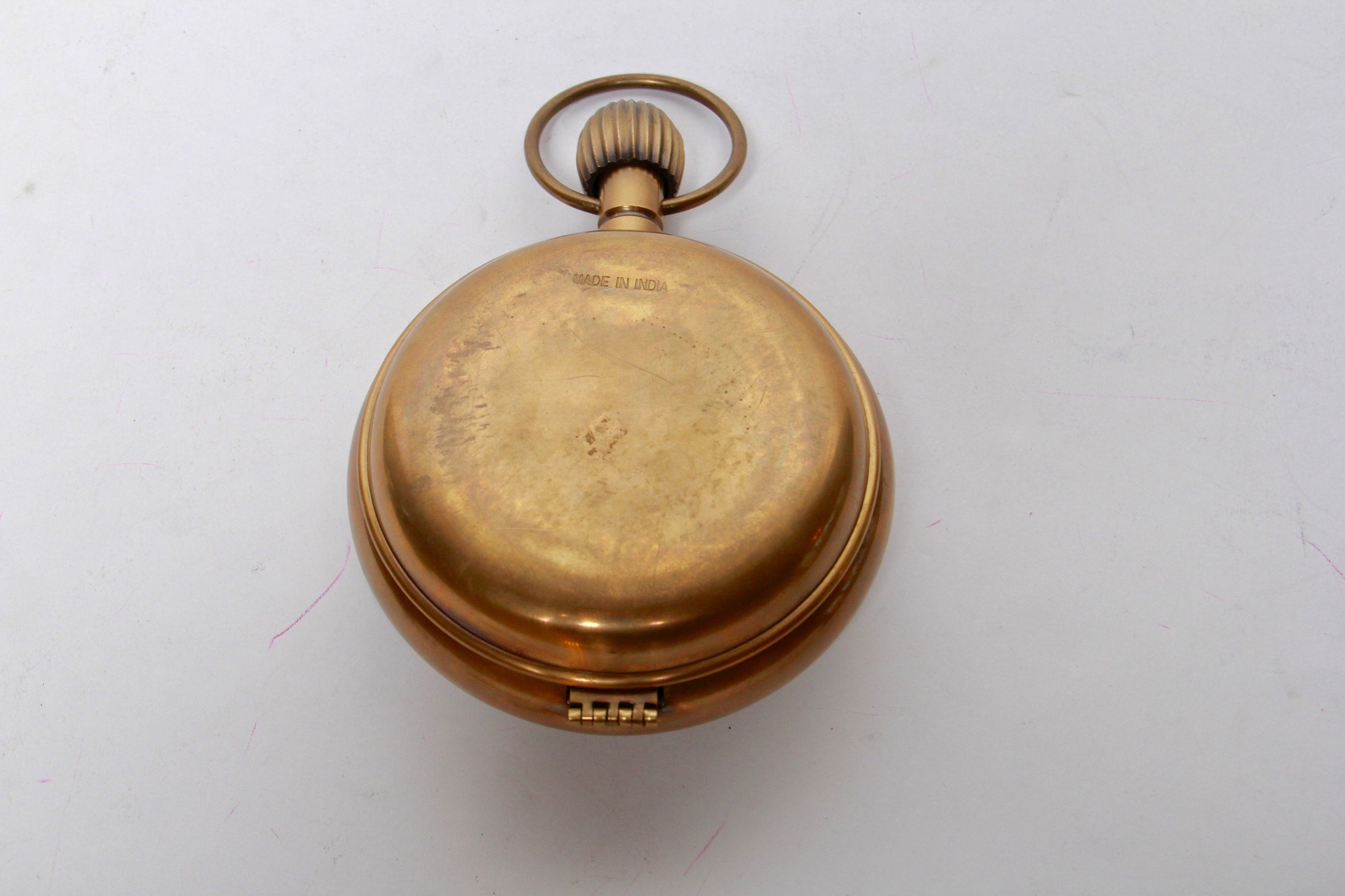 Vintage Thomas & Ross Pocket Watch Clock
