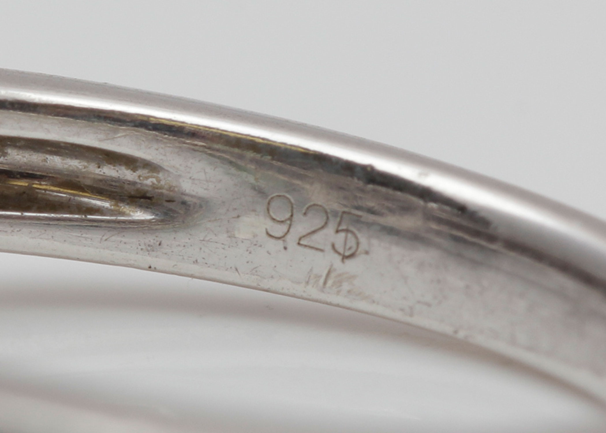 Sterling Silver Diamond Ring