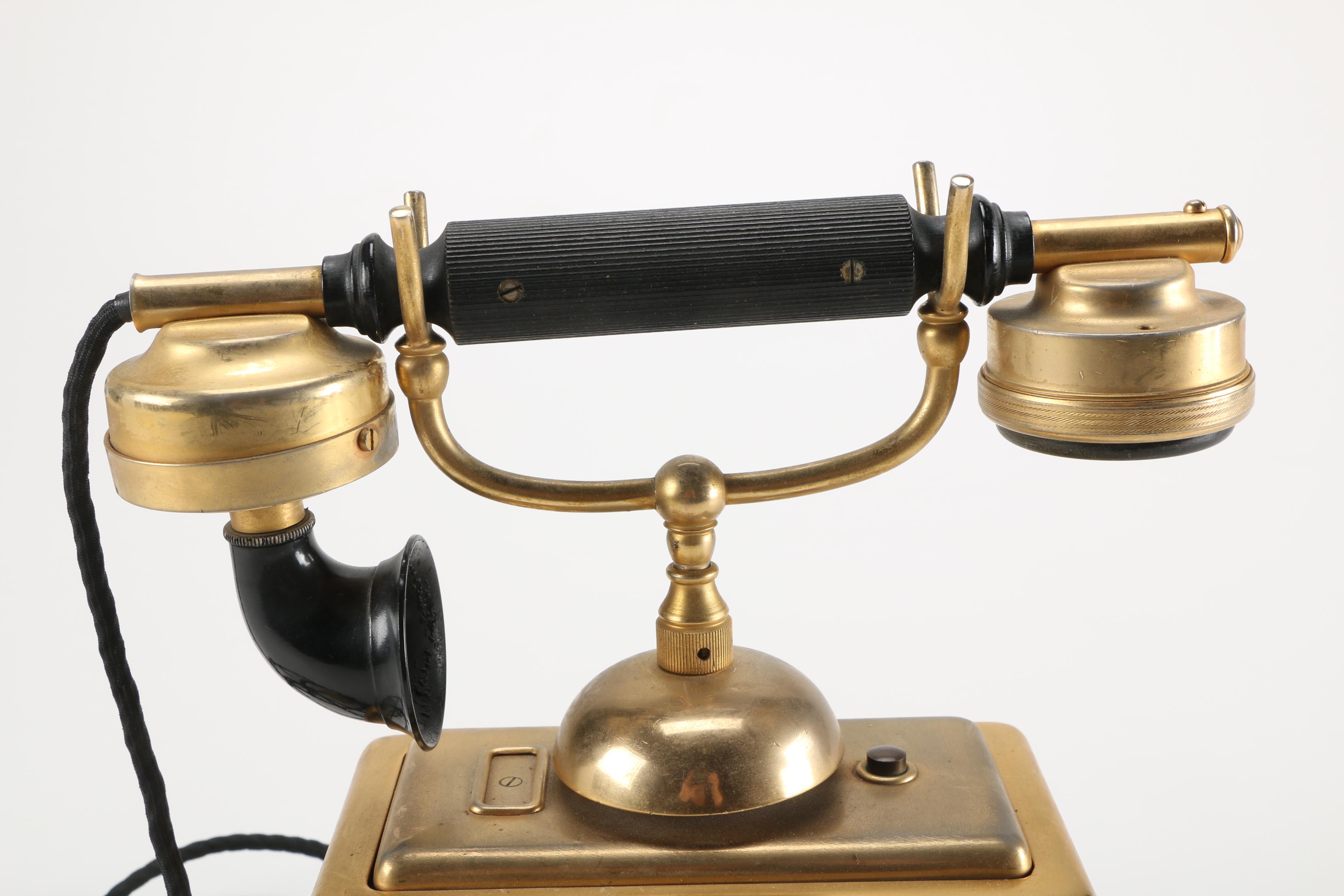 Mid-Century L.M. Ericcson Rotary Dial Telephone