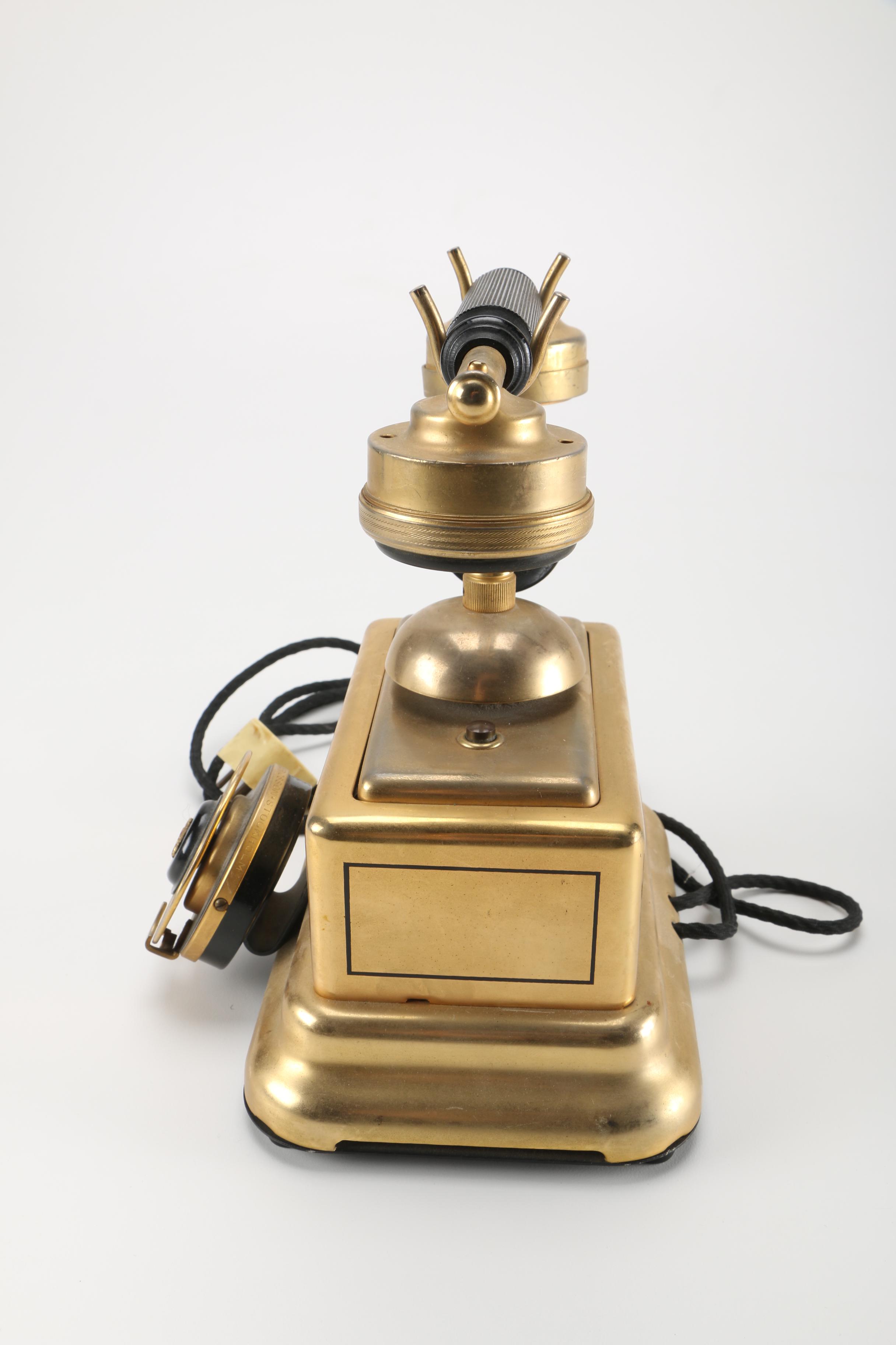 Mid-Century L.M. Ericcson Rotary Dial Telephone