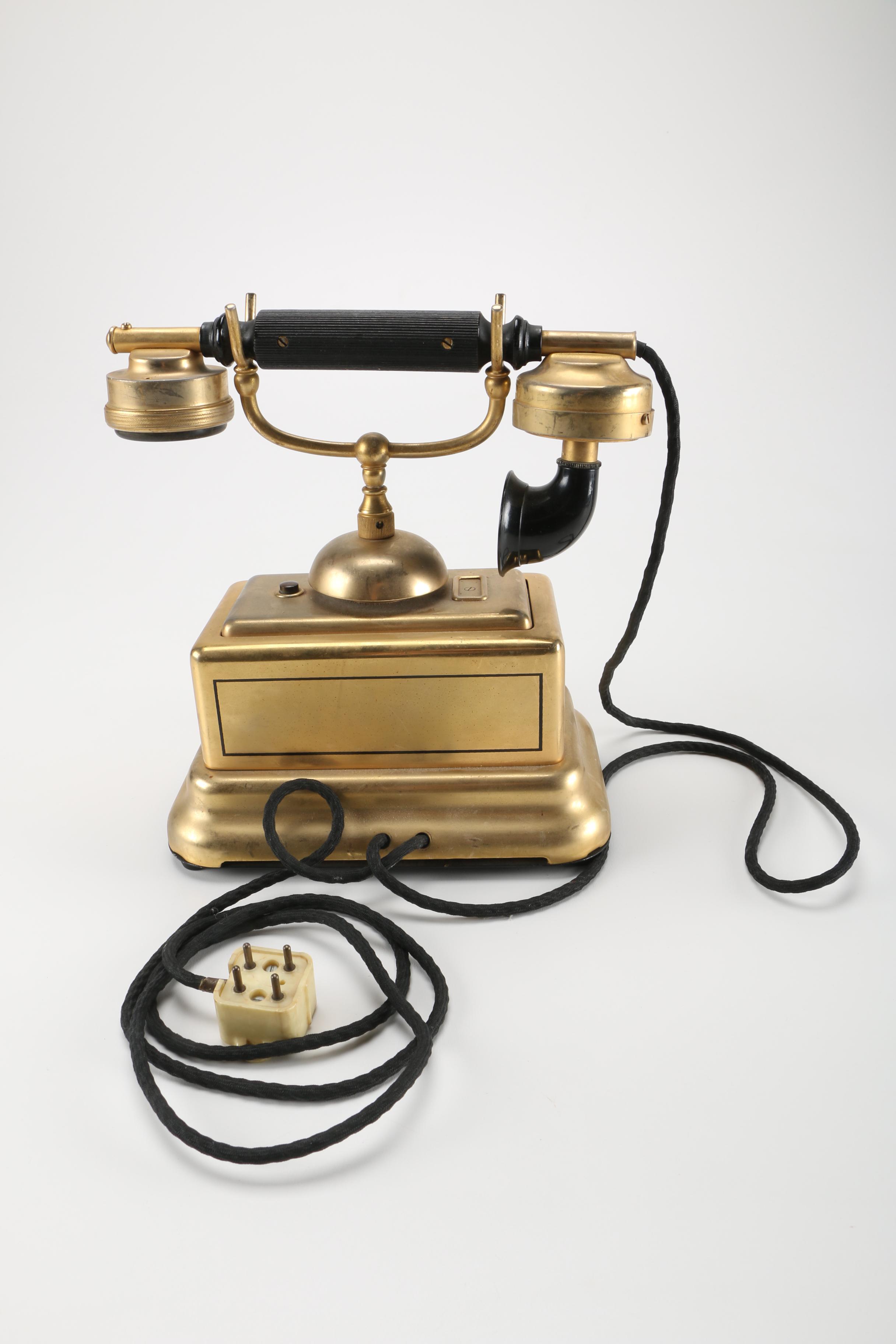 Mid-Century L.M. Ericcson Rotary Dial Telephone