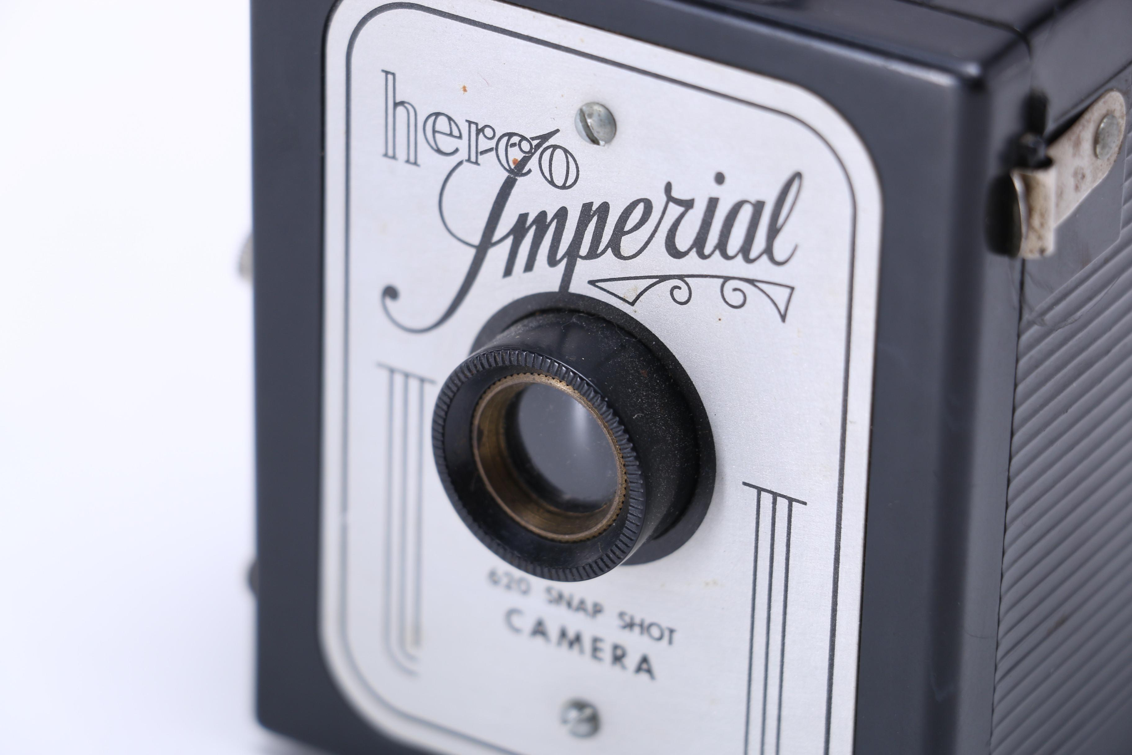 Kodak Brownie Hawkeye and Herco Imperial 620 Snap Shot Cameras