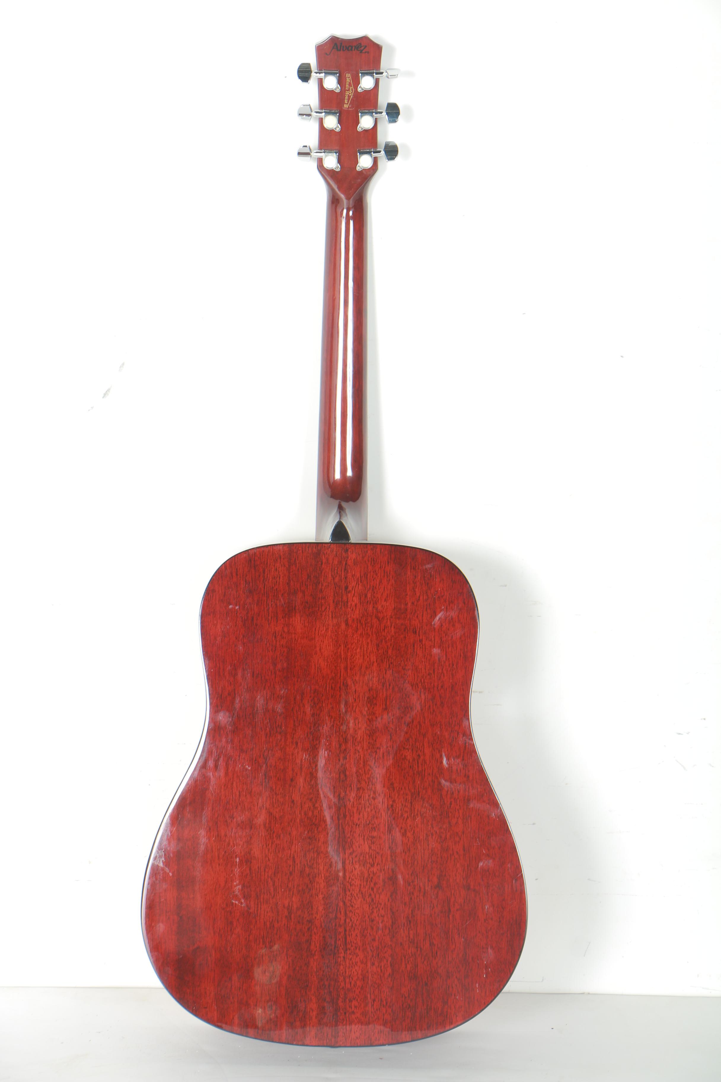 Alvarez Regent Dreadnought Style Acoustic Guitar and Case