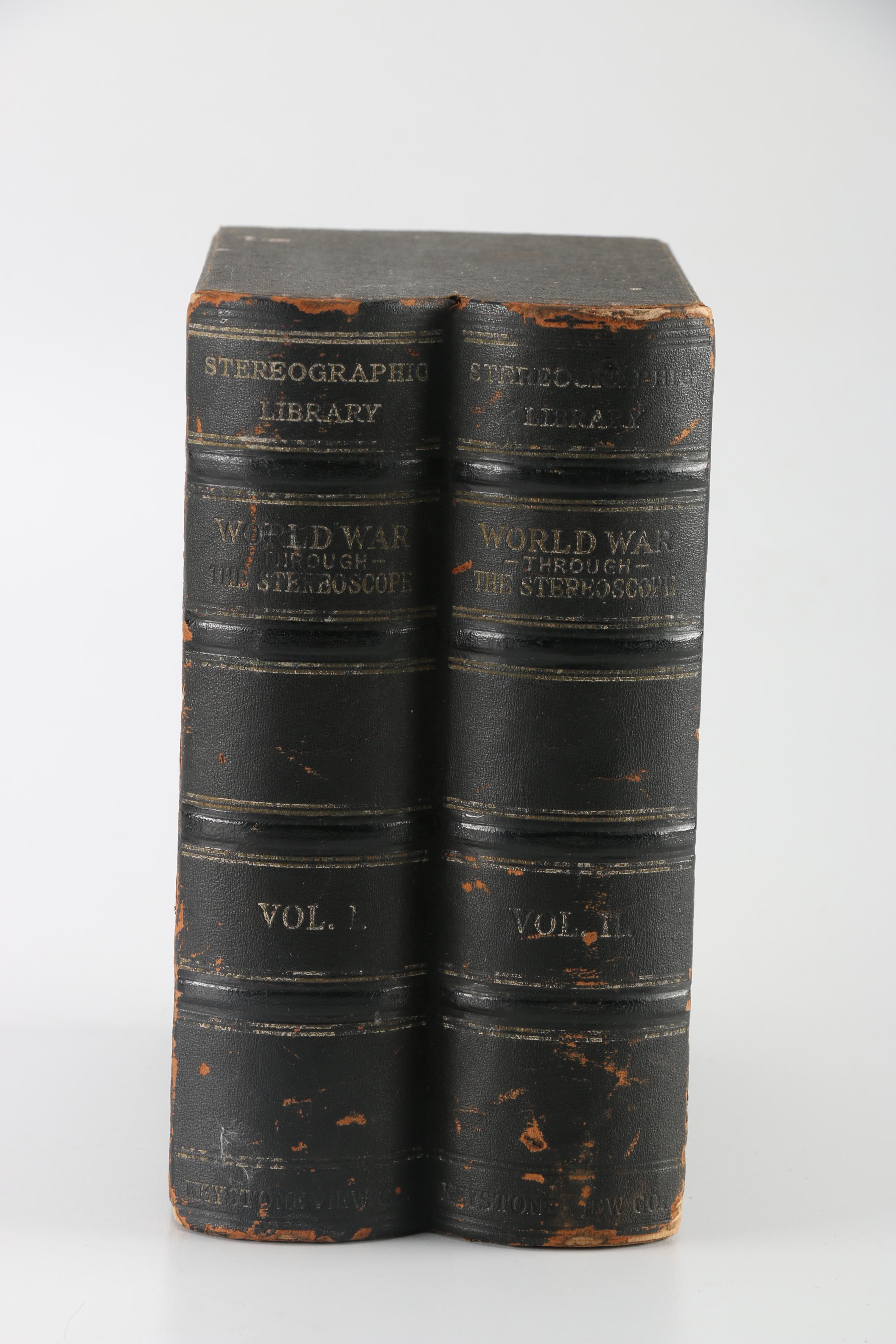 Stereoscope with World War I Stereo Cards