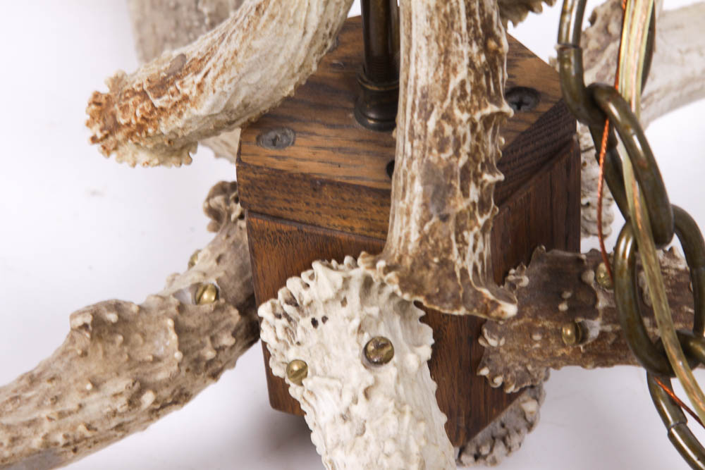 Deer Antler Chandelier Light Fixture