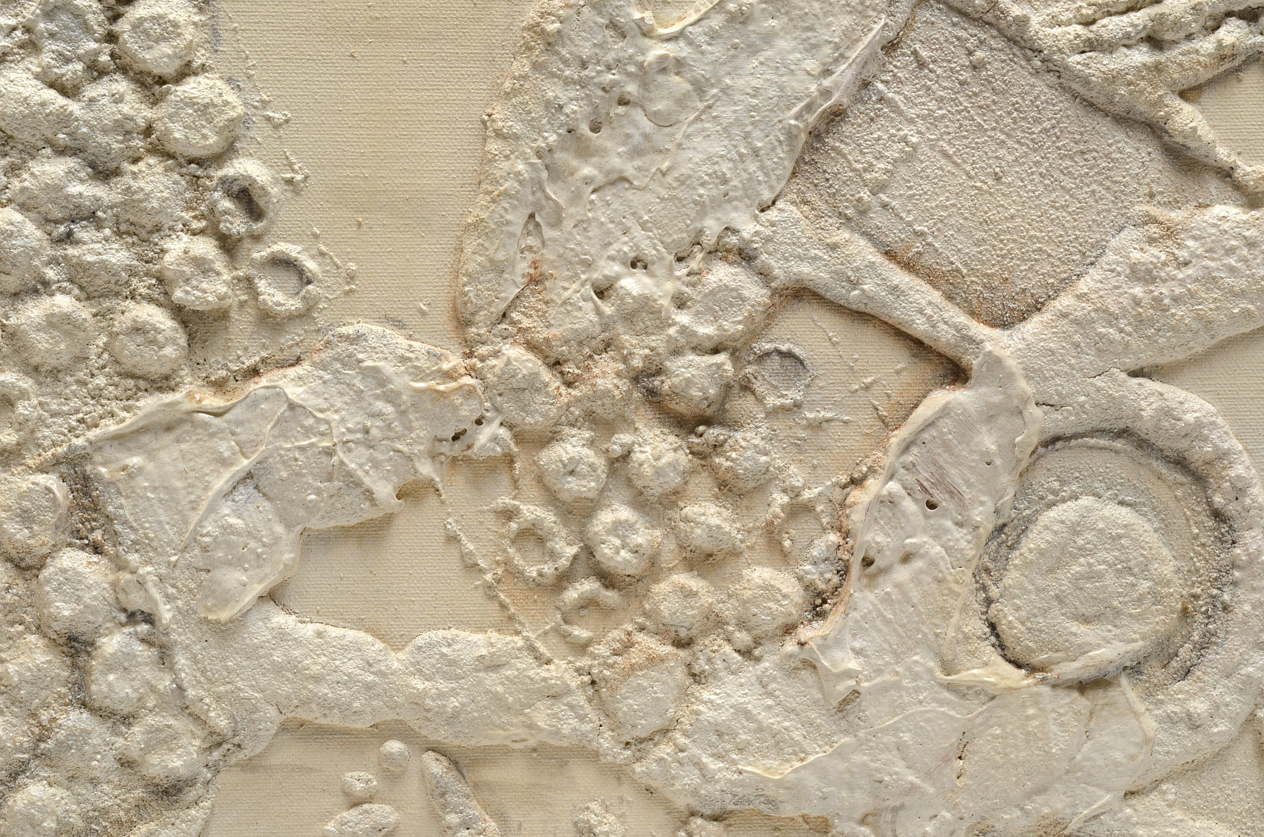 Abstract Textural Painting by Pearl Schwartz