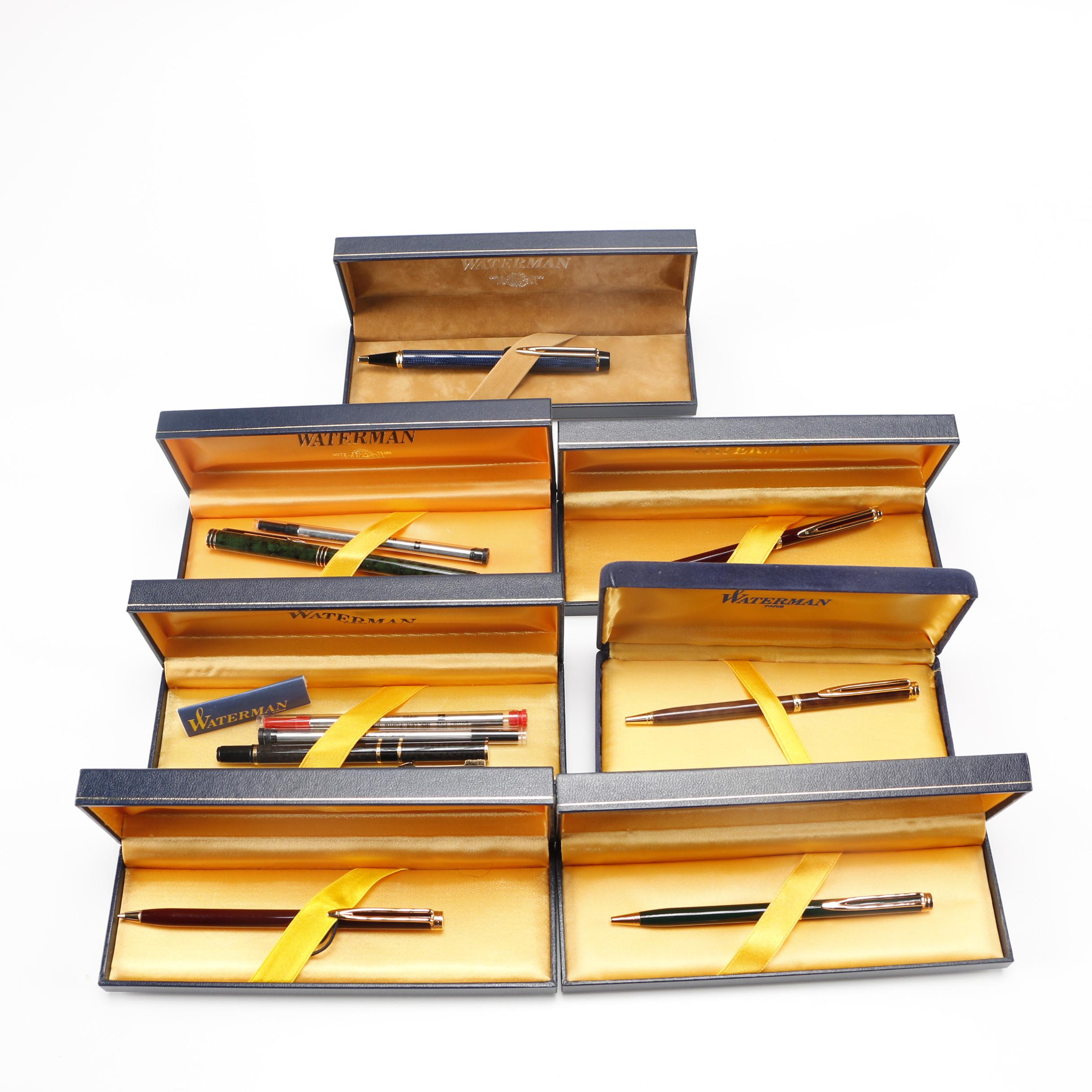 Collection Of Waterman Pens