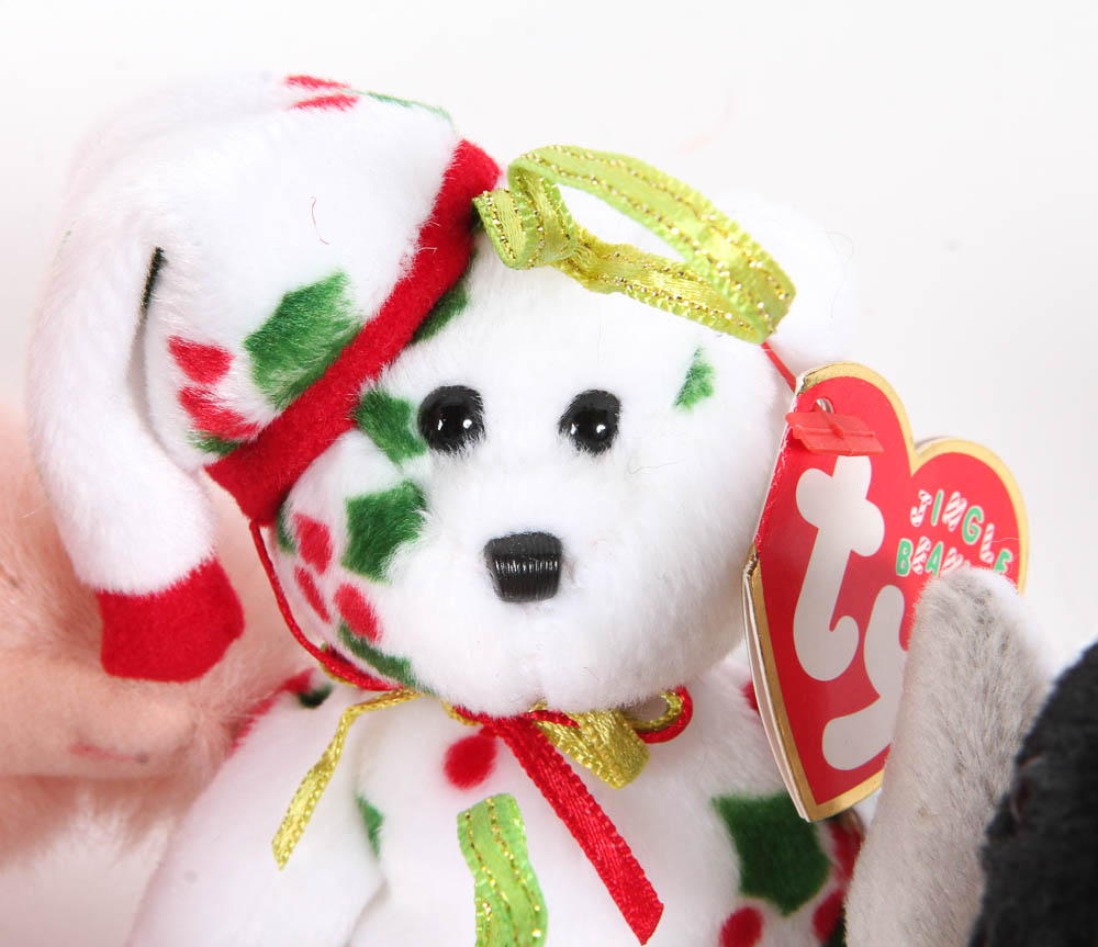 Vintage Picture Record and Stuffed Toys