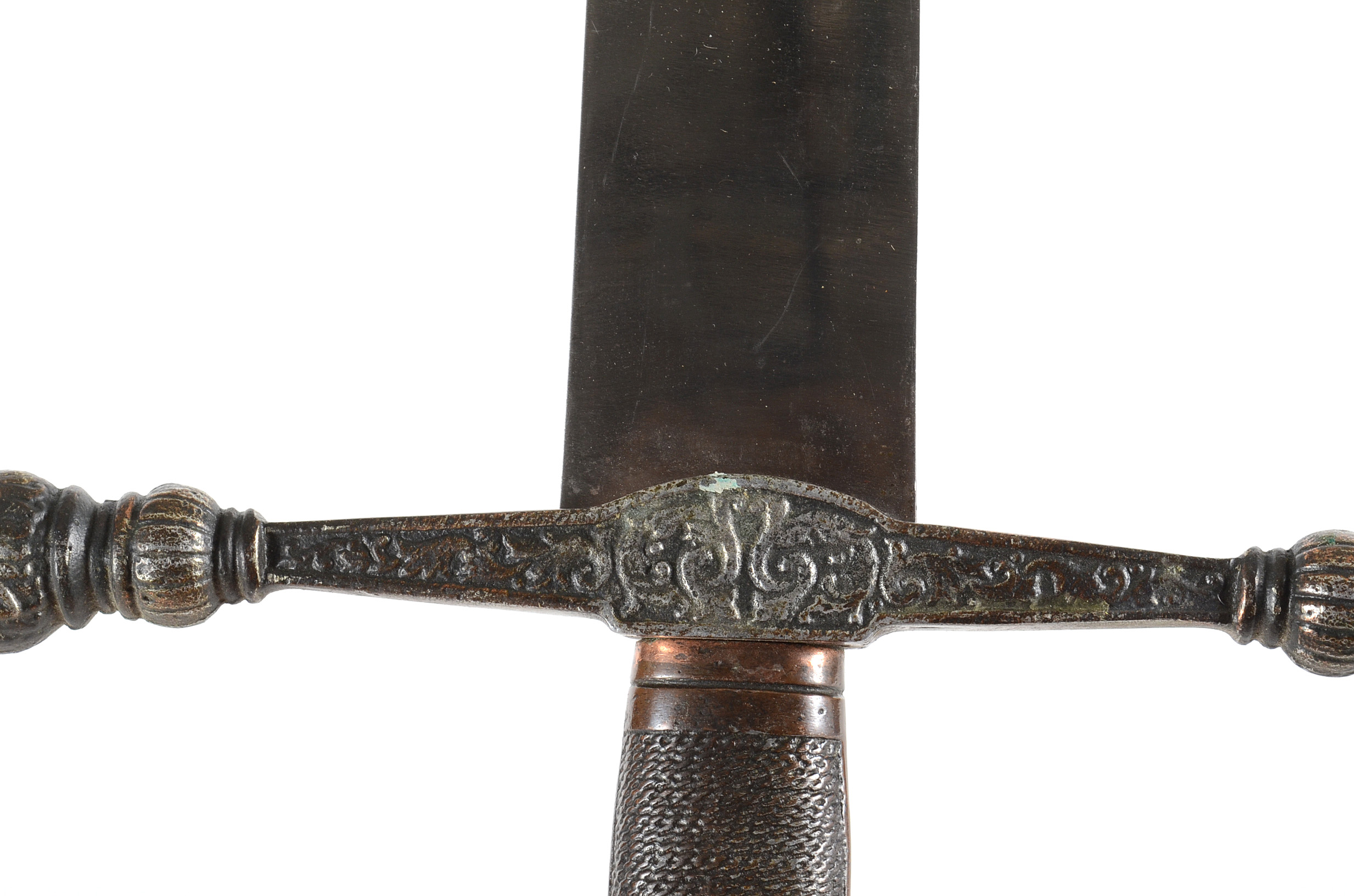 Decorative Longsword with Leather Scabbard