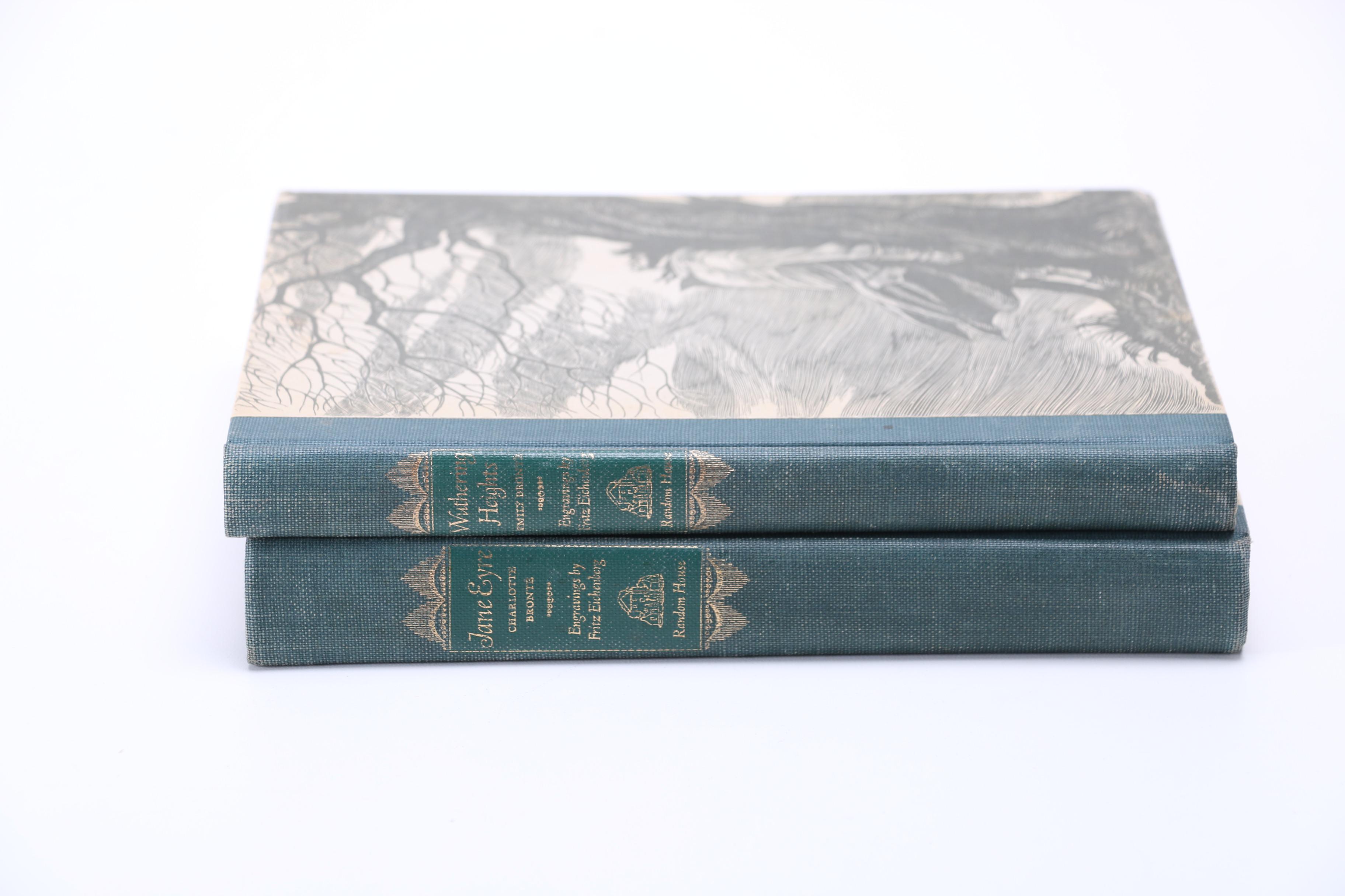 1943 Illustrated "Jane Eyre" and "Wuthering Heights"