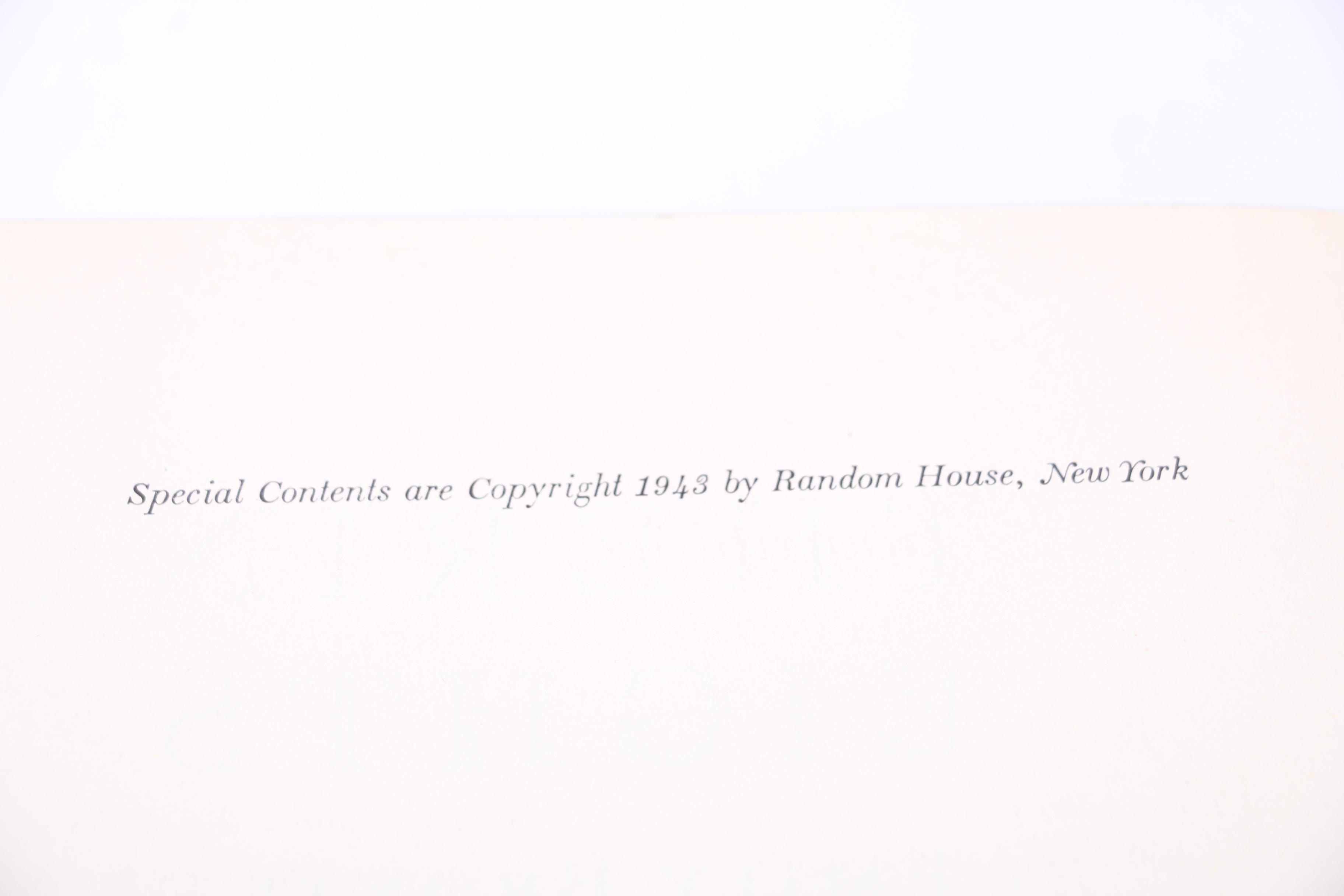 1943 Illustrated "Jane Eyre" and "Wuthering Heights"