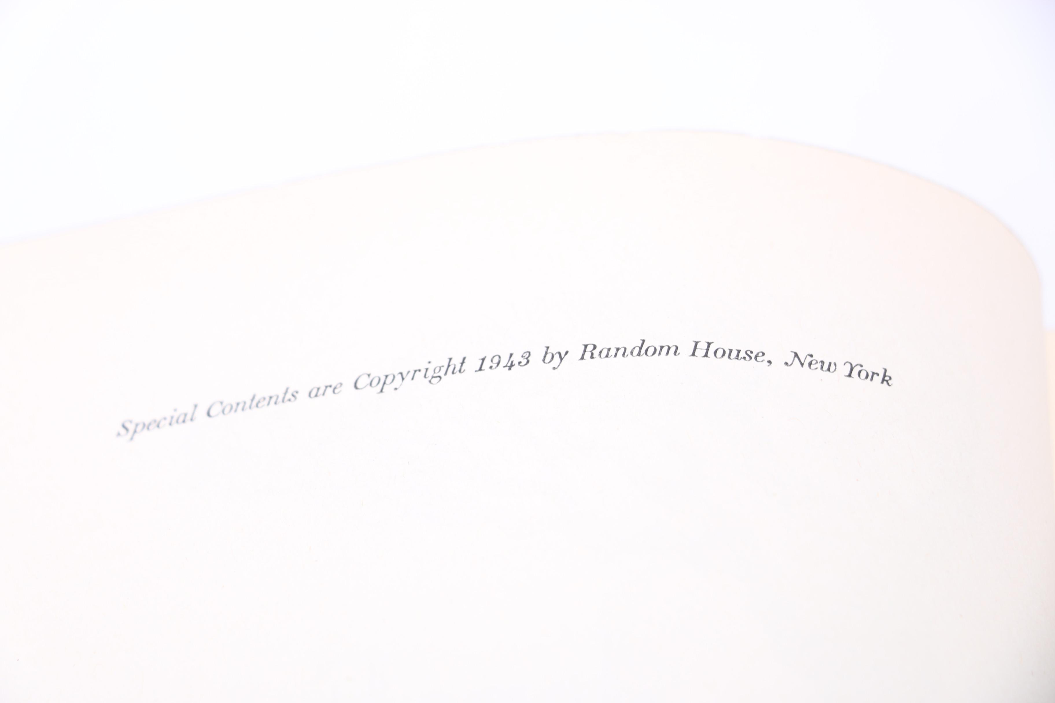 1943 Illustrated "Jane Eyre" and "Wuthering Heights"