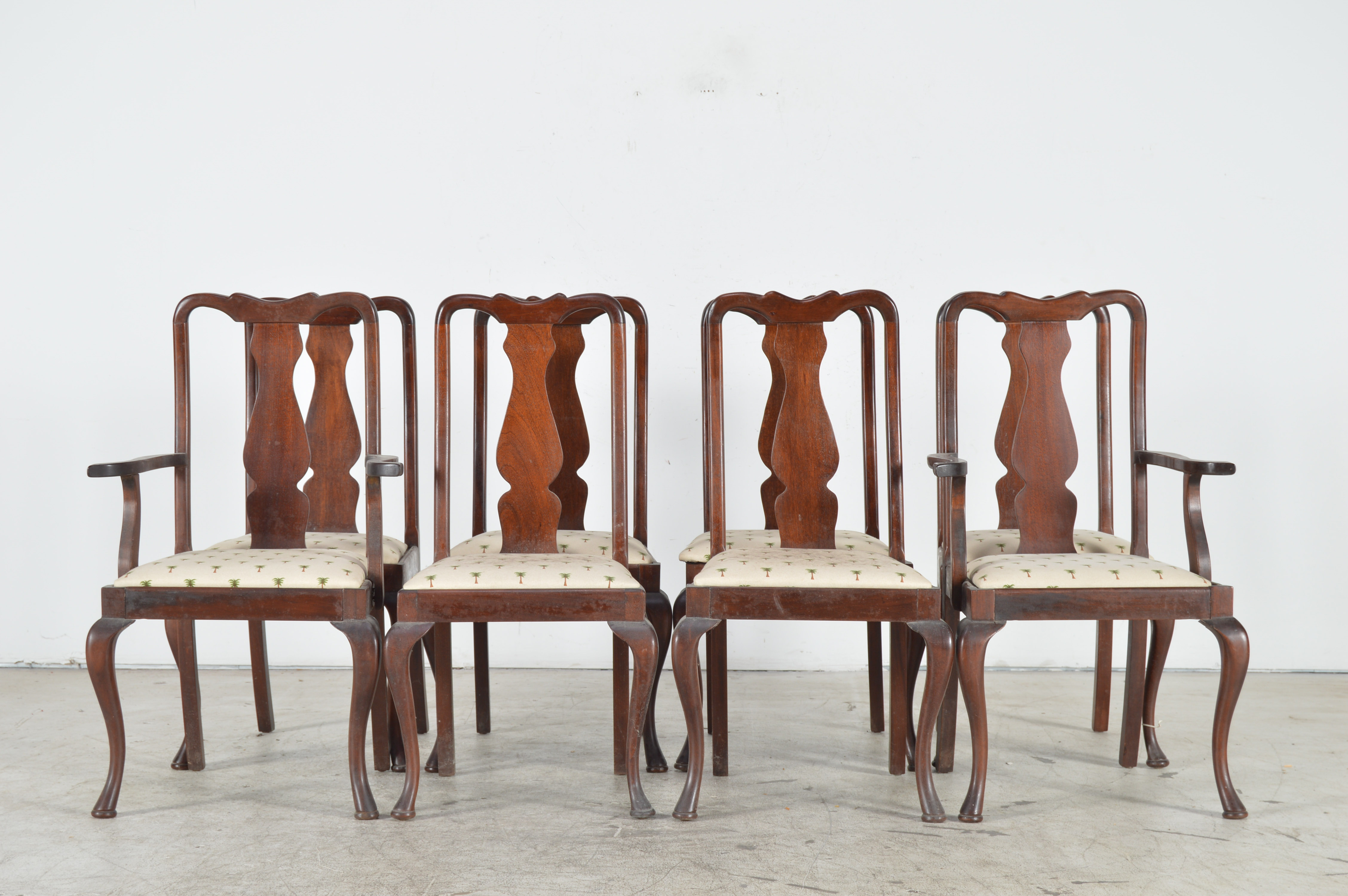 W. L. Kindred Walnut Dining Chairs