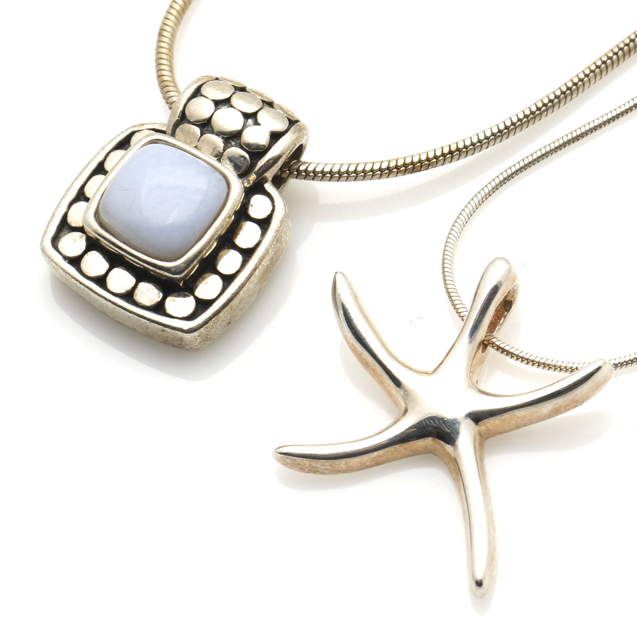 Assorted Sterling Silver Jewelry With Various Stones