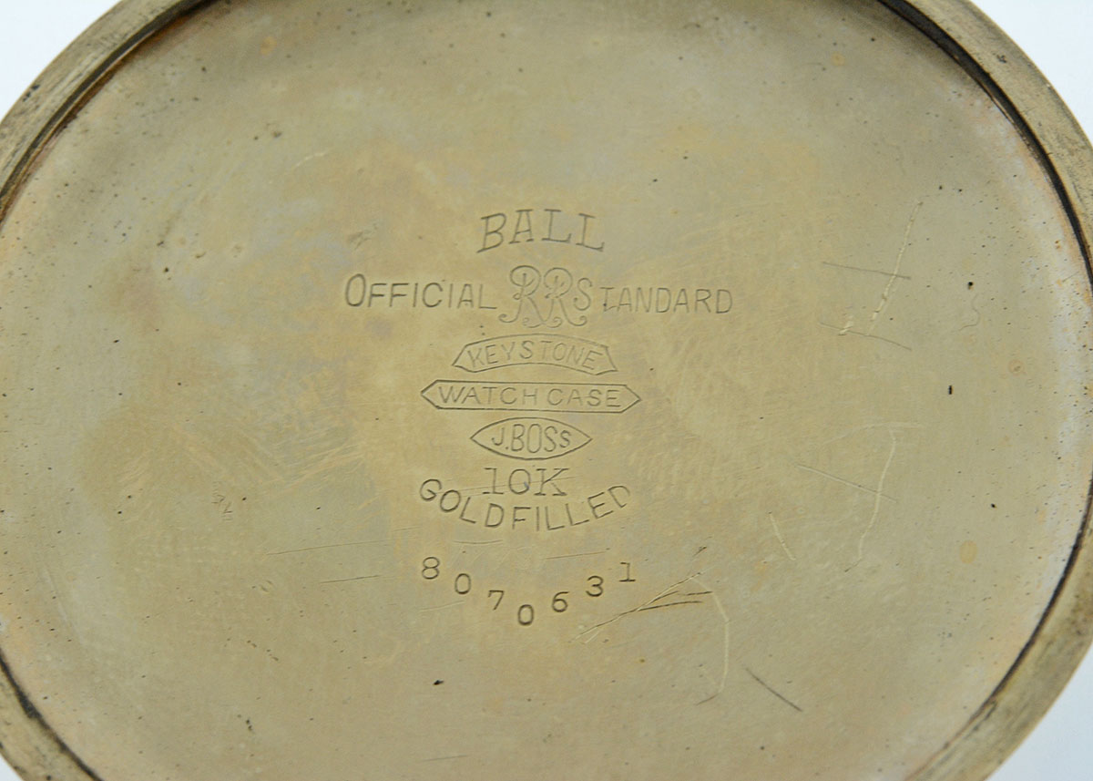 Vintage Ball "Official Standard" 21 Jewel Pocket Watch