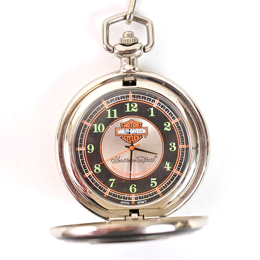 Franklin mint harley davidson pocket watch hot sale