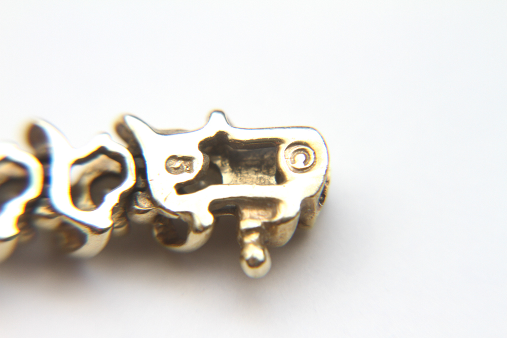 14K Gold and Diamond Tennis Bracelet